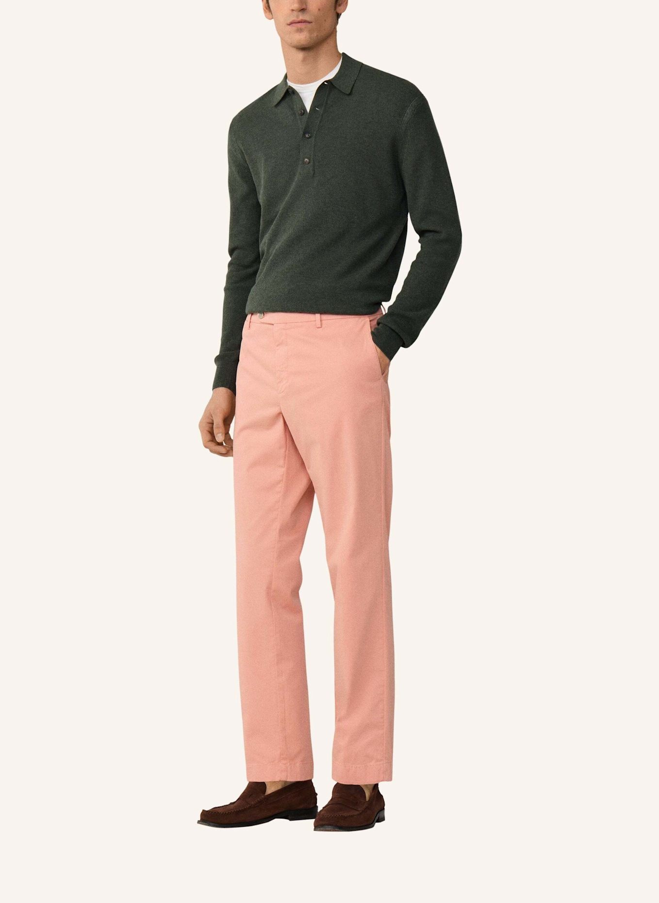 HACKETT LONDON Chino CHINO SANDERSON: ORANGE