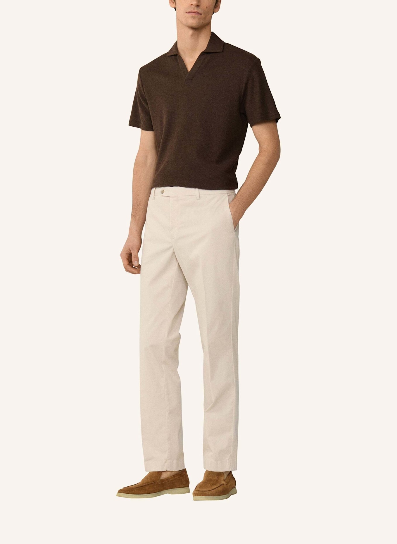 HACKETT LONDON Chino CHINO SANDERSON: BEIGE