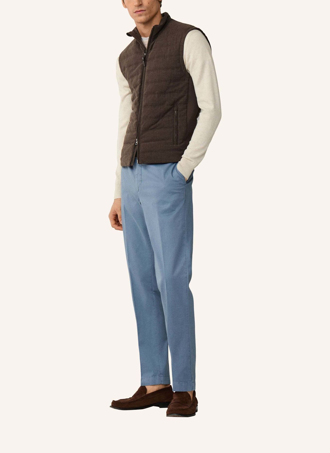 HACKETT LONDON Chino CHINO SANDERSON: BLAU