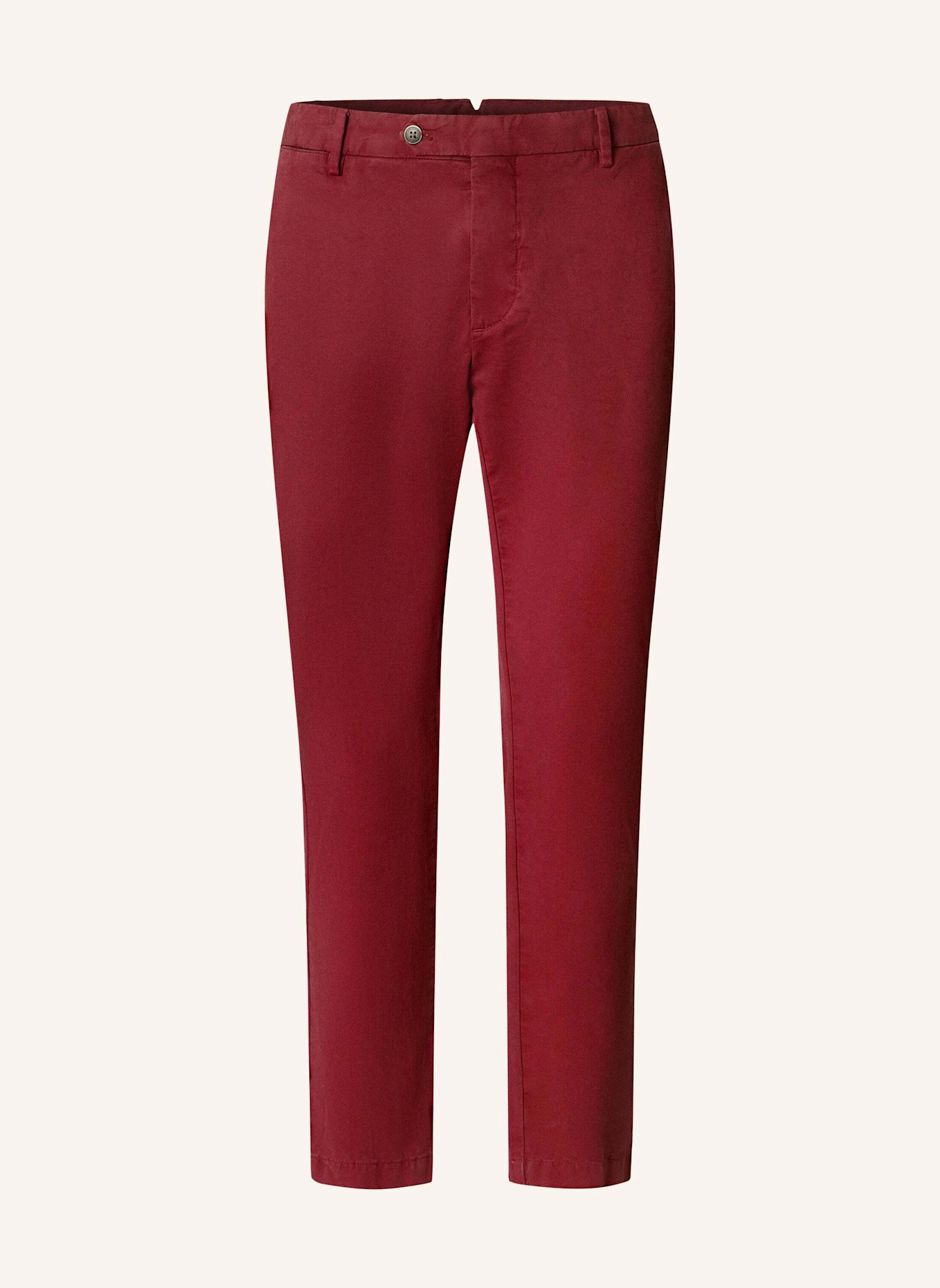 HACKETT LONDON Chino KENSINGTON Slim Fit: ROT