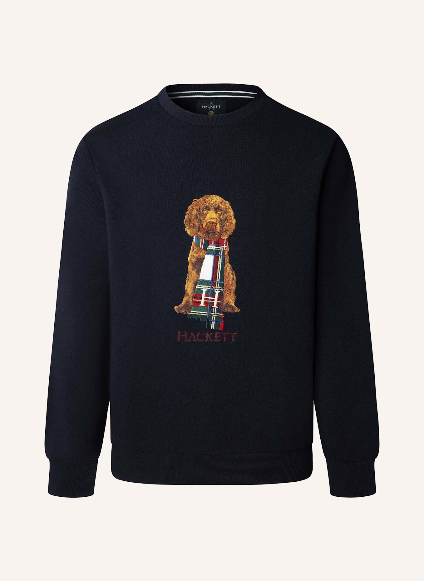 HACKETT LONDON Sweatshirt HERITAGE HARRY CREW: BLAU