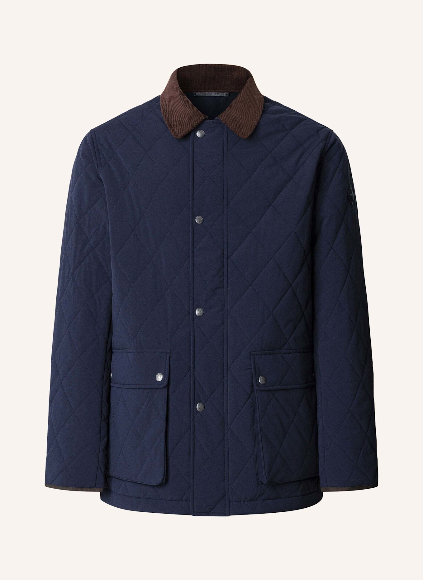 HACKETT LONDON Fieldjacket QUILTED JKT: BLAU