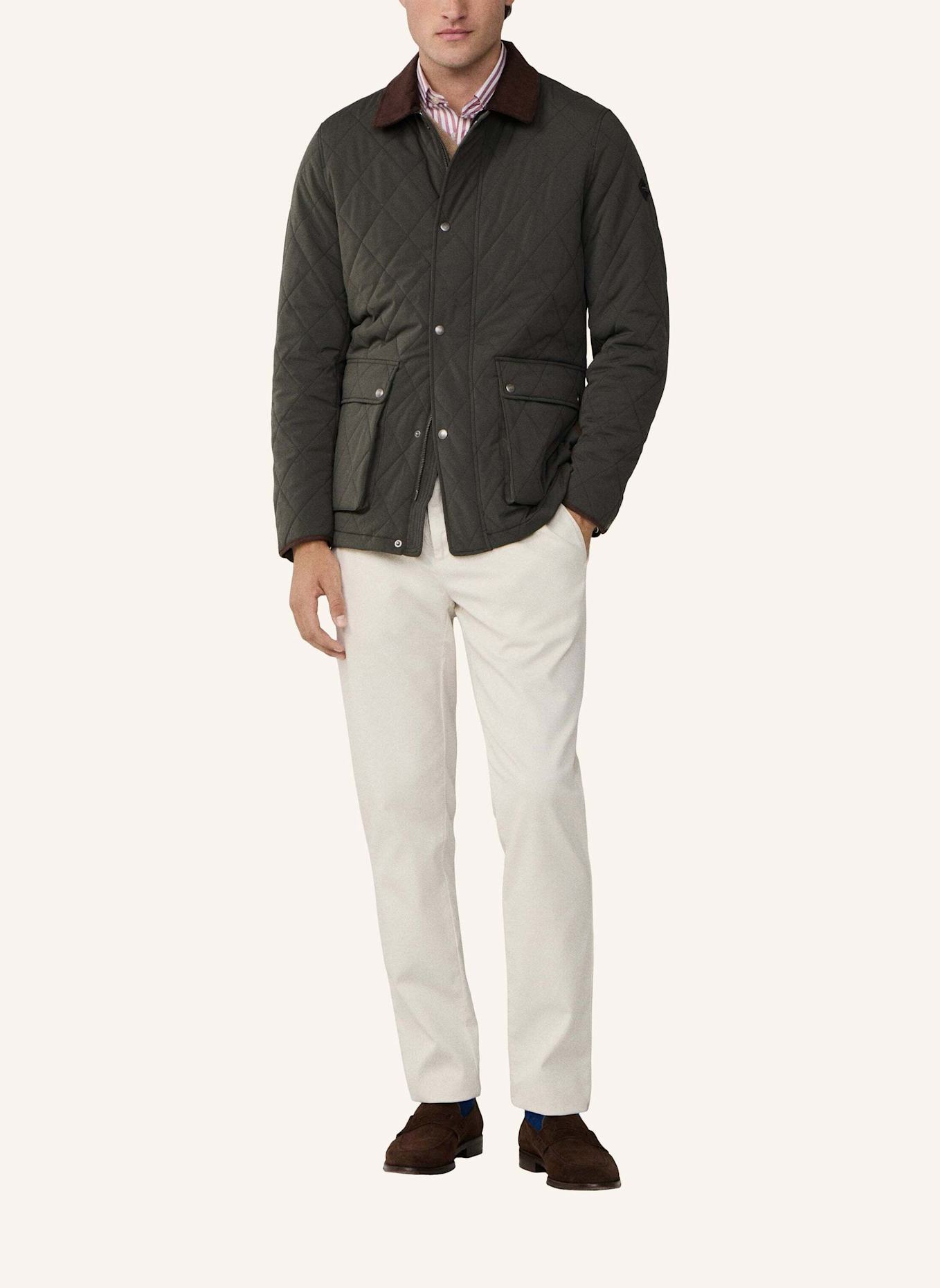 HACKETT LONDON Fieldjacket QUILTED JKT: DUNKELGRÜN