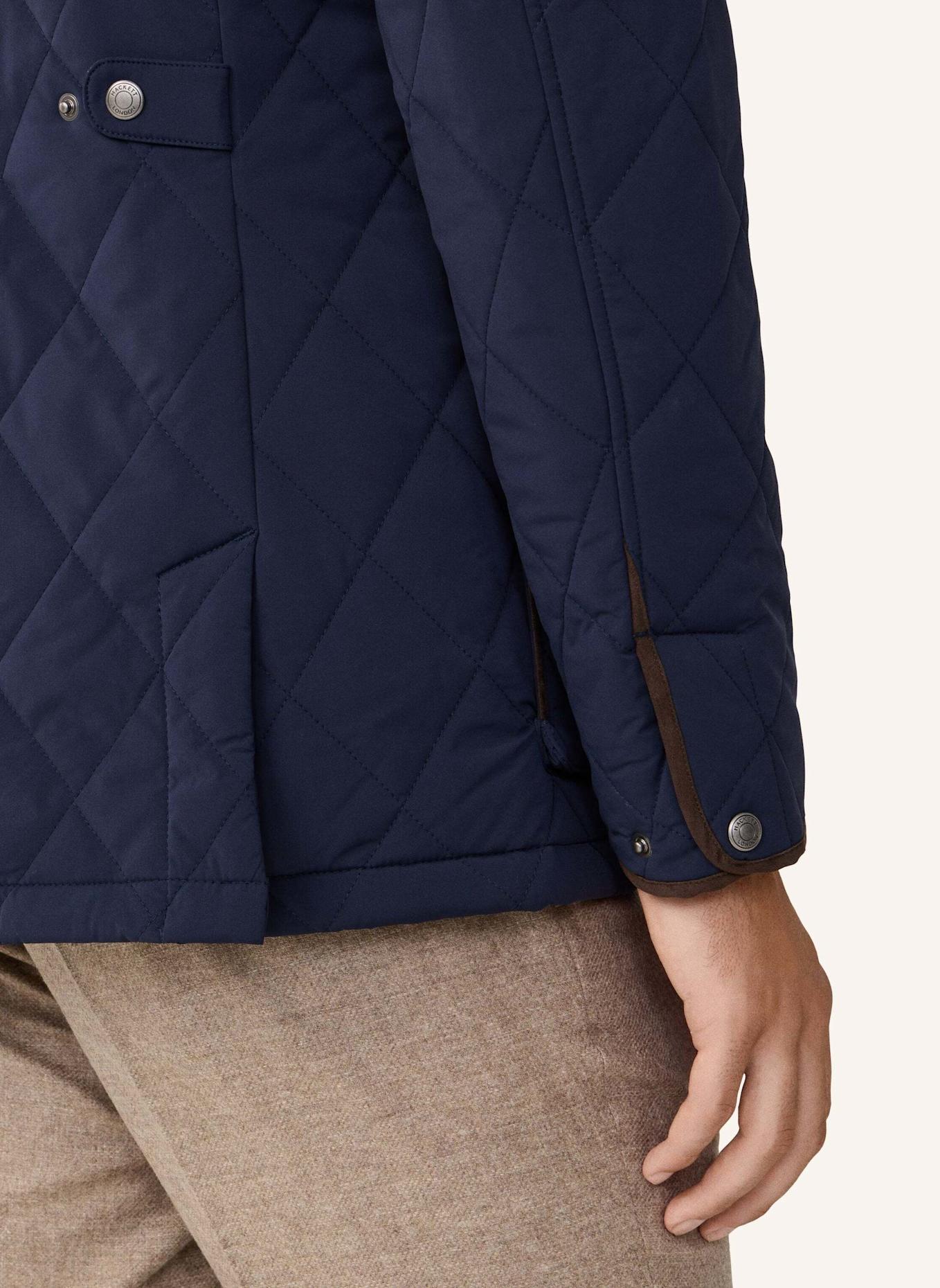 HACKETT LONDON Fieldjacket QUILTED JKT: BLAU