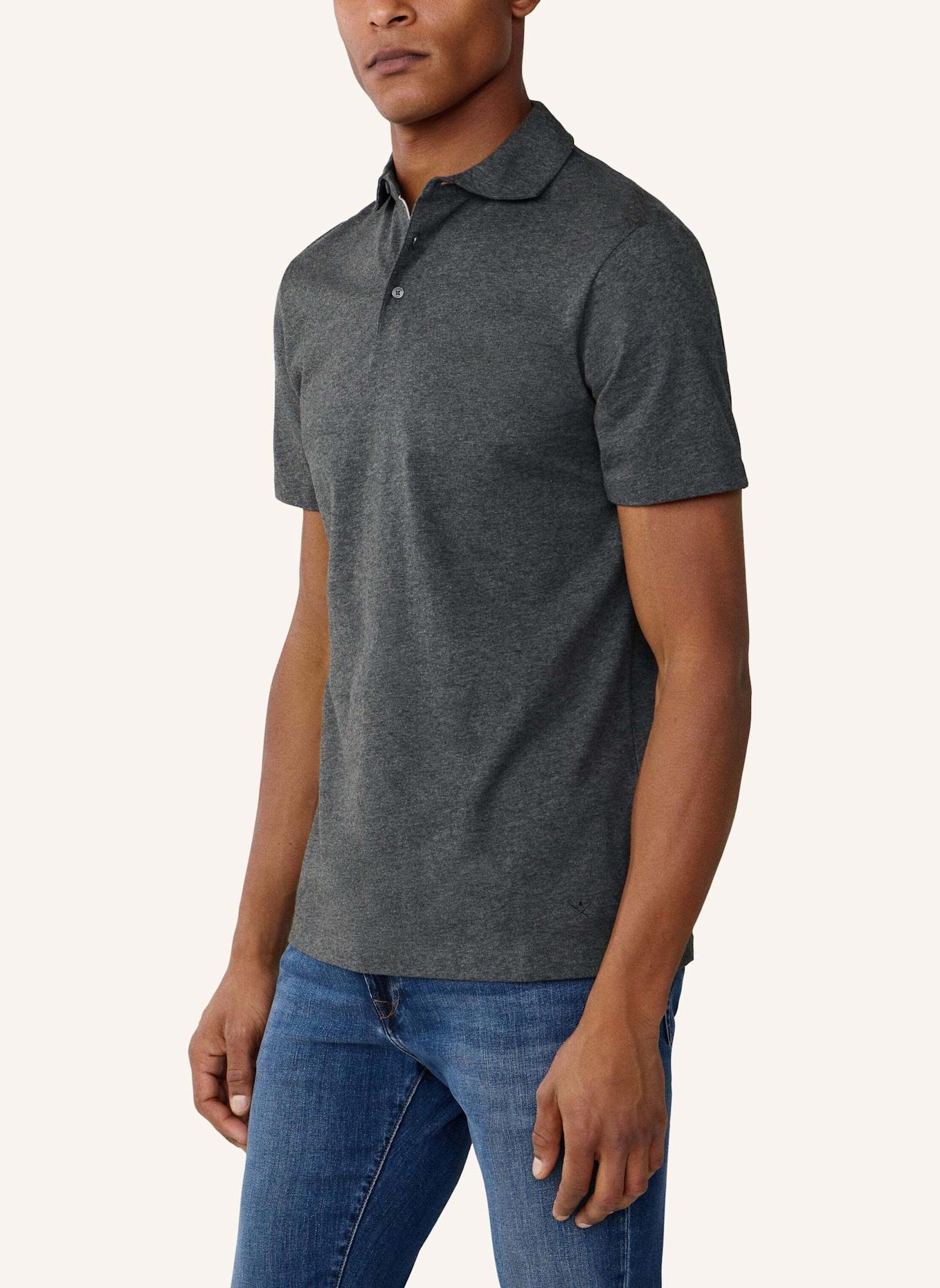 HACKETT LONDON Poloshirt PIMA COTTON POLO: DUNKELGRAU