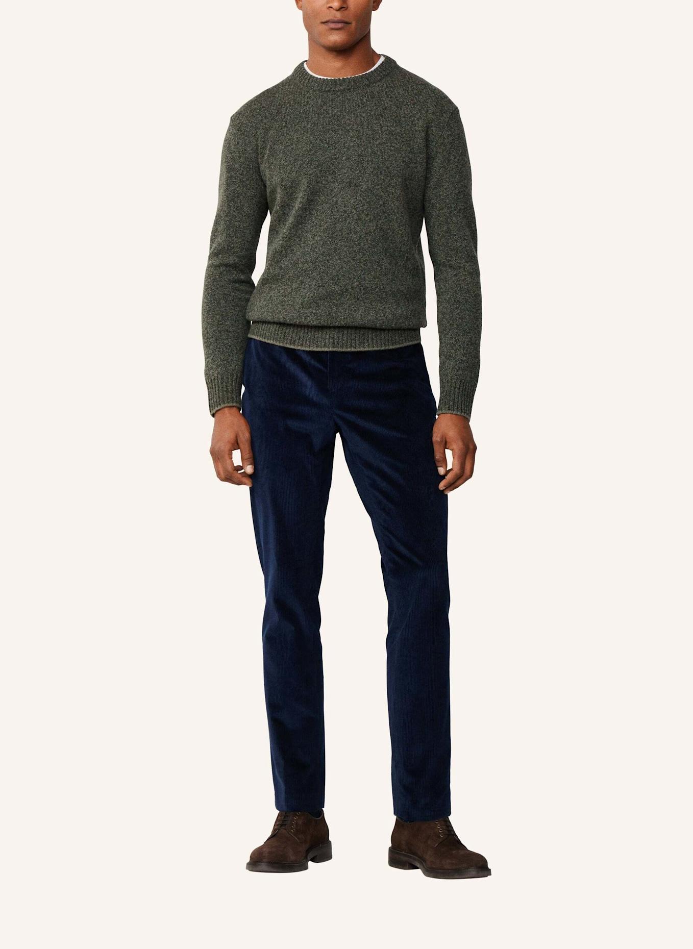 HACKETT LONDON Pullover MOULINE CREW: GRÜN