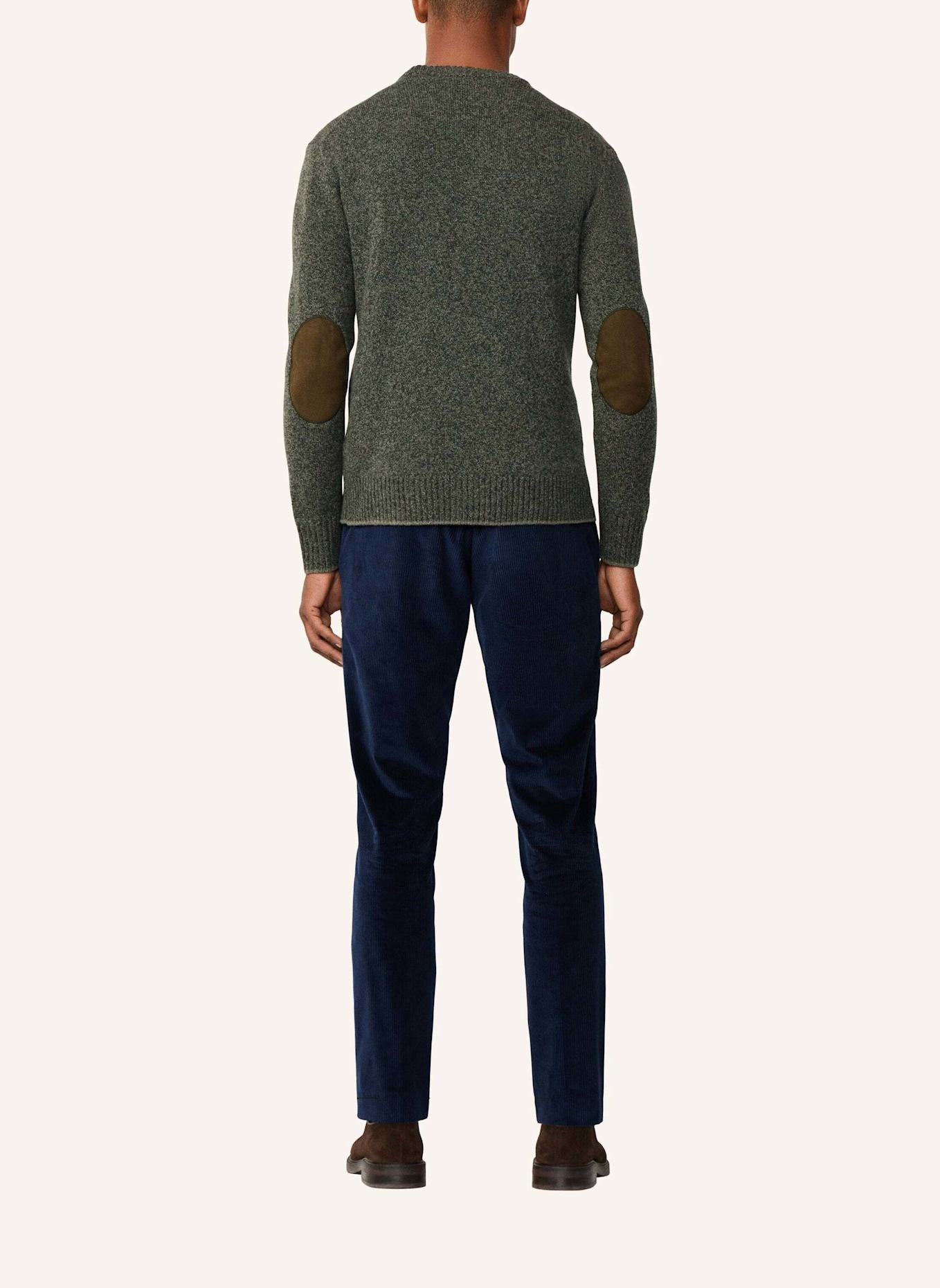 HACKETT LONDON Pullover MOULINE CREW: GRÜN