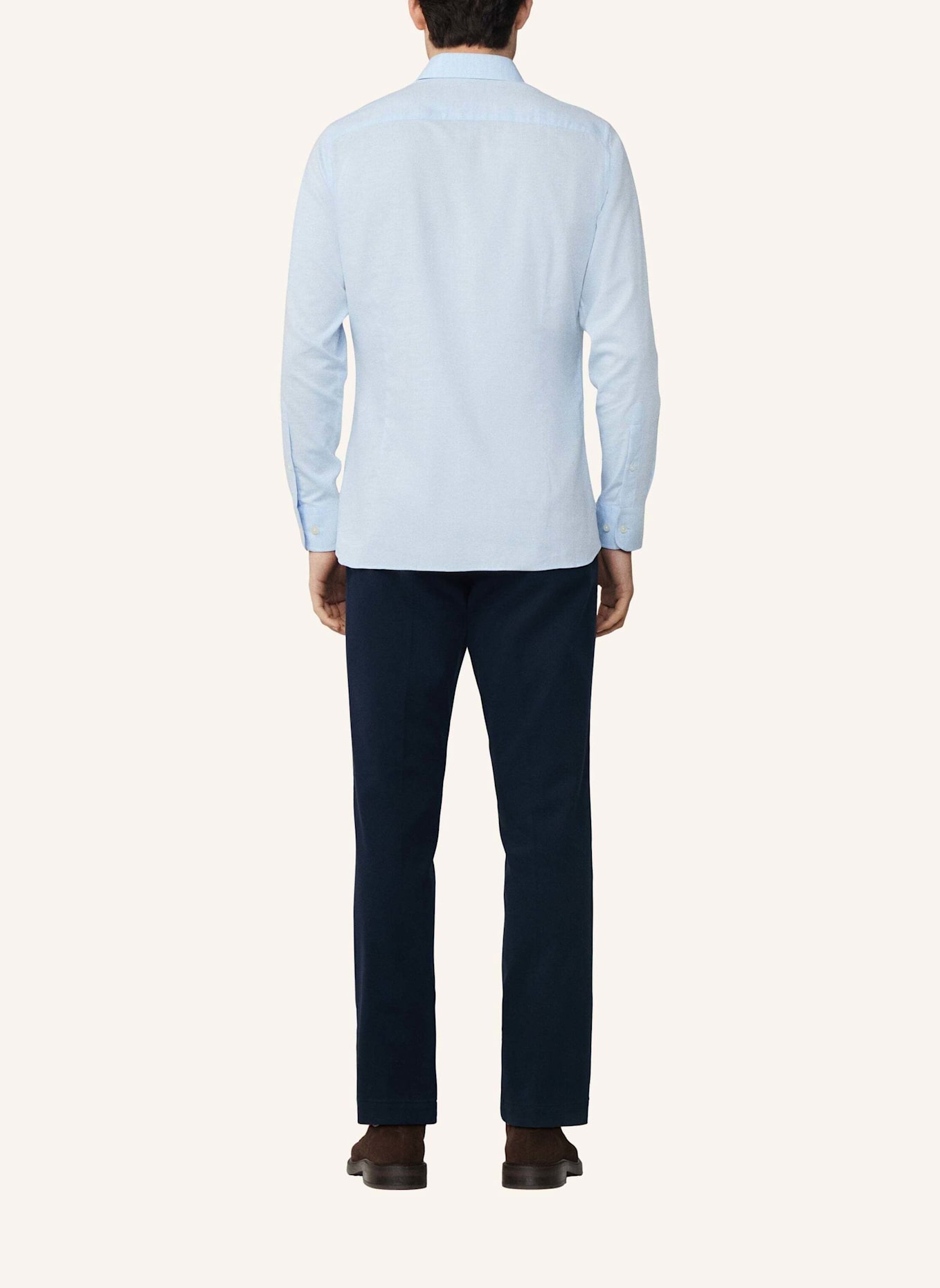 HACKETT LONDON Freizeithemd HBONE MULTI: BLAU