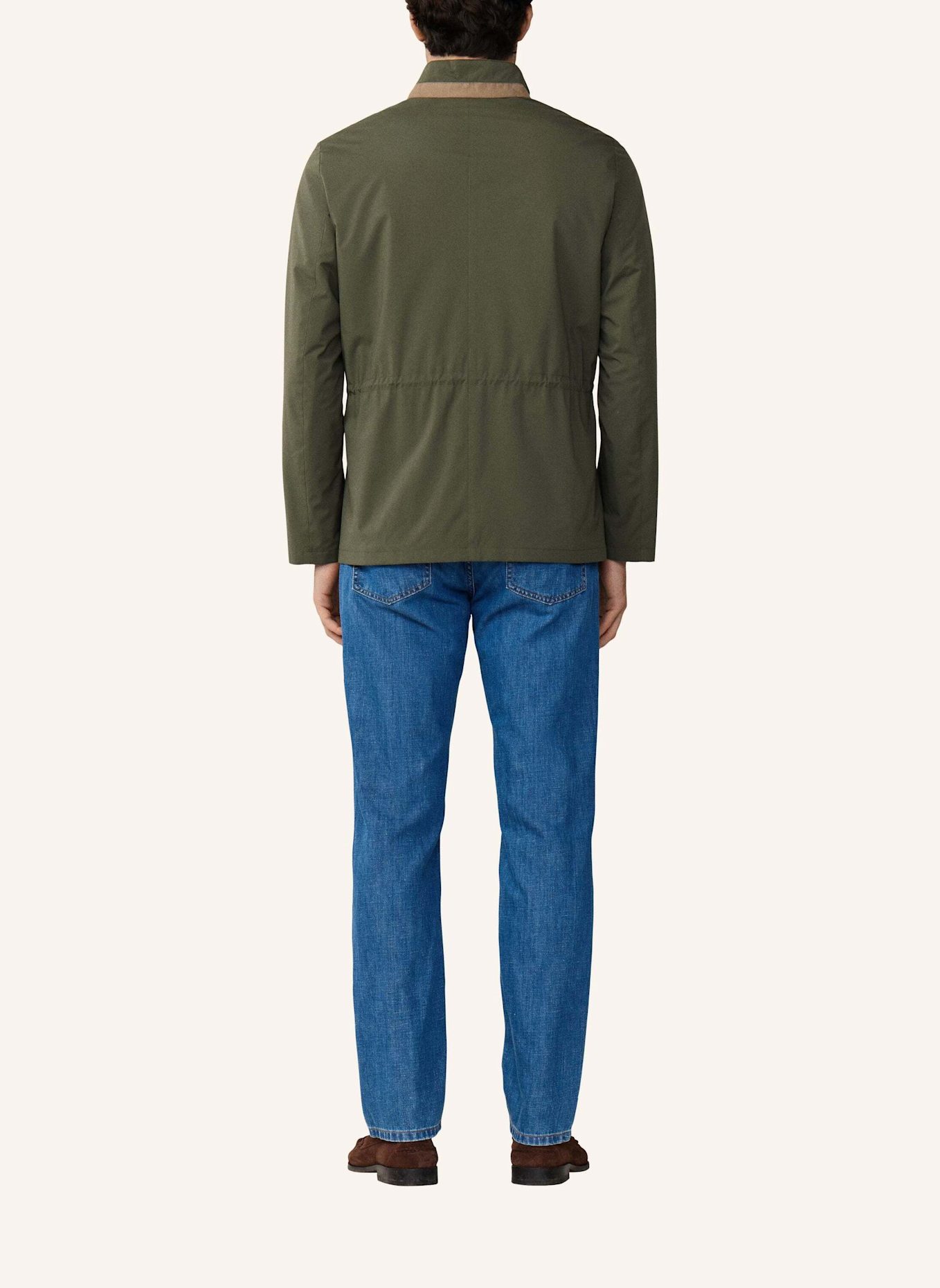 HACKETT LONDON Trench Mantel TECH VELO JKT: GRÜN