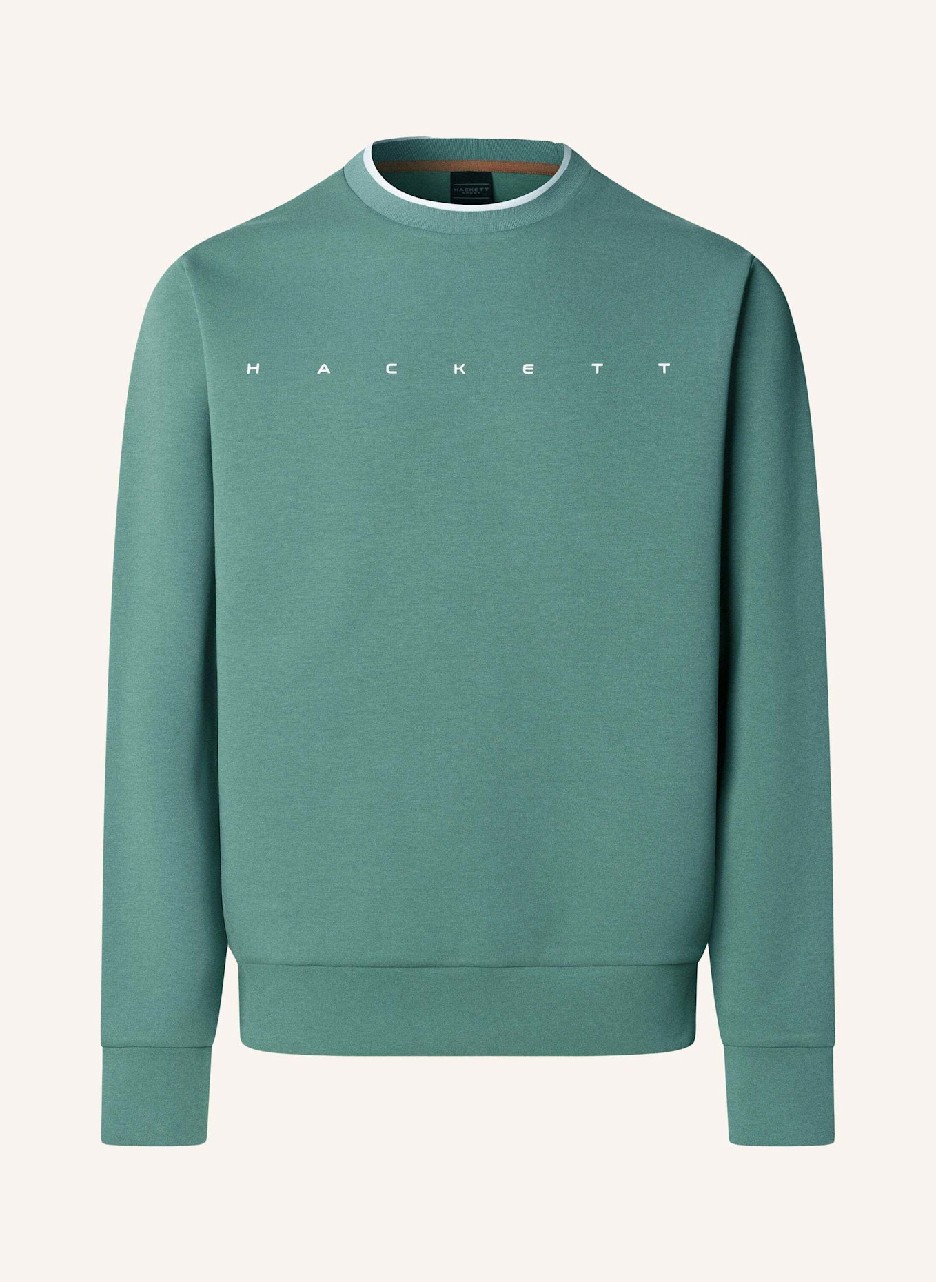 HACKETT LONDON Sweatshirt HS ESSENTIAL CREW: GRÜN