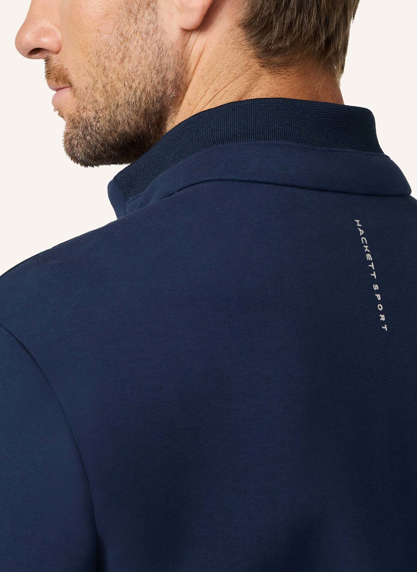 HACKETT LONDON Fieldjacket HS ESTATE HYBRID FZ: DUNKELBLAU