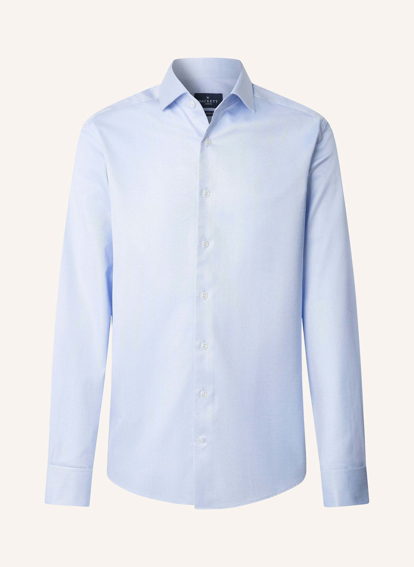 HACKETT LONDON Freizeithemd FORMAL HBONE: HELLBLAU