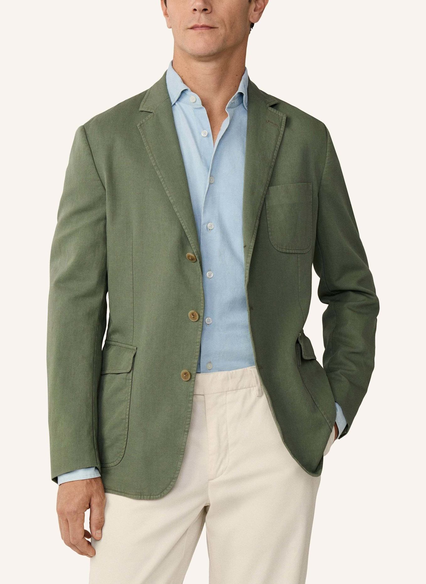 HACKETT LONDON Blazer GMD COTTON LINEN: GRÜN