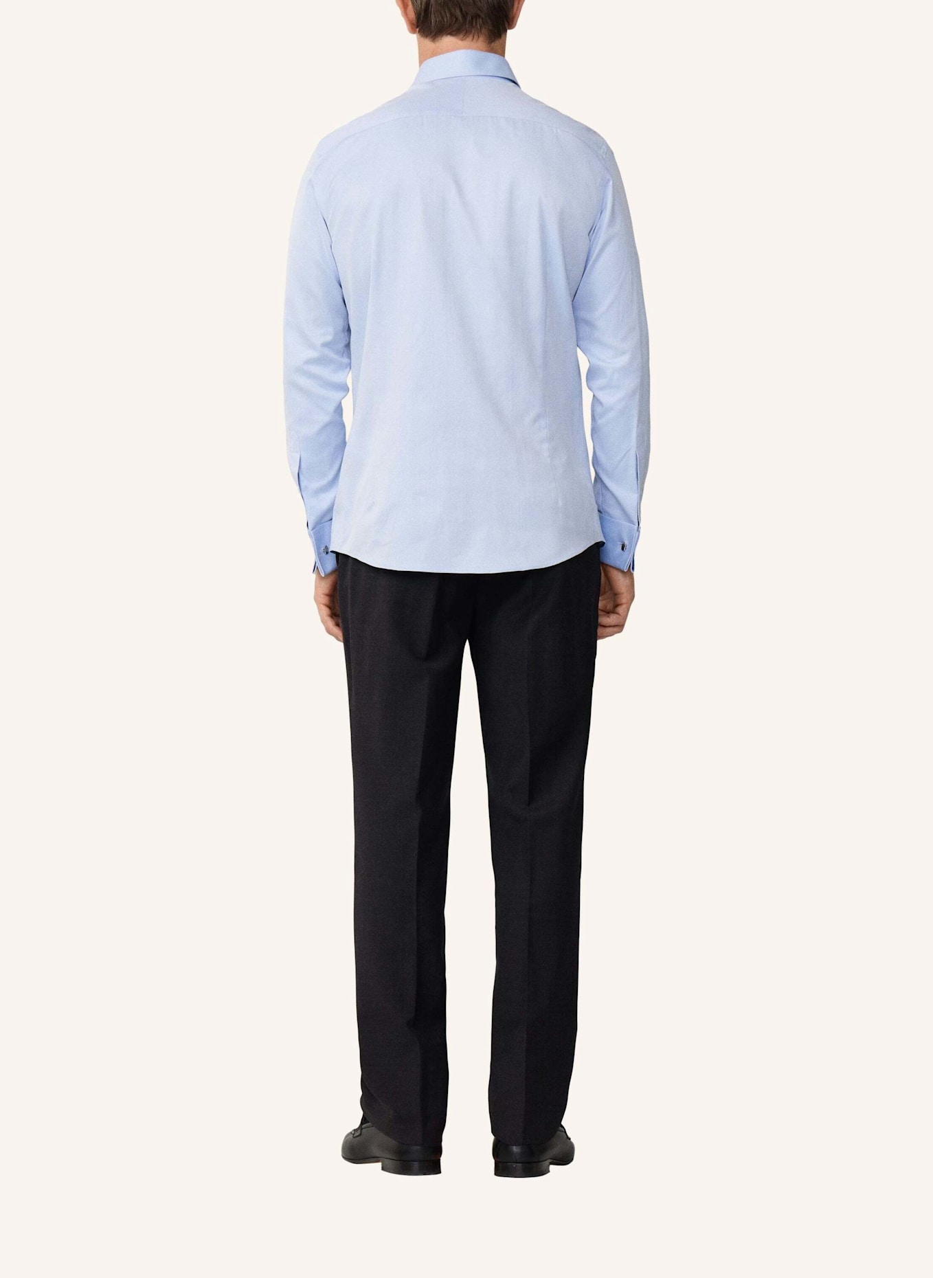 HACKETT LONDON Freizeithemd FORMAL HBONE: HELLBLAU