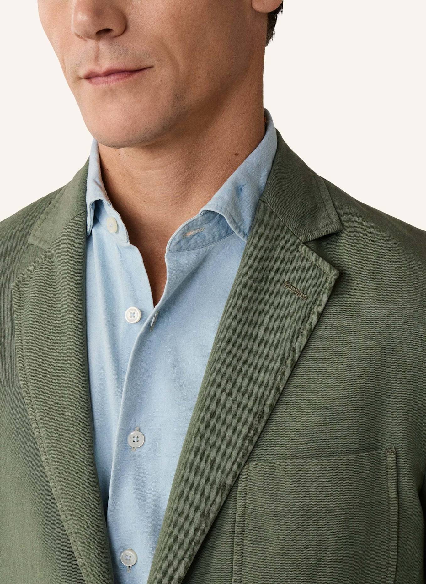 HACKETT LONDON Blazer GMD COTTON LINEN: GRÜN