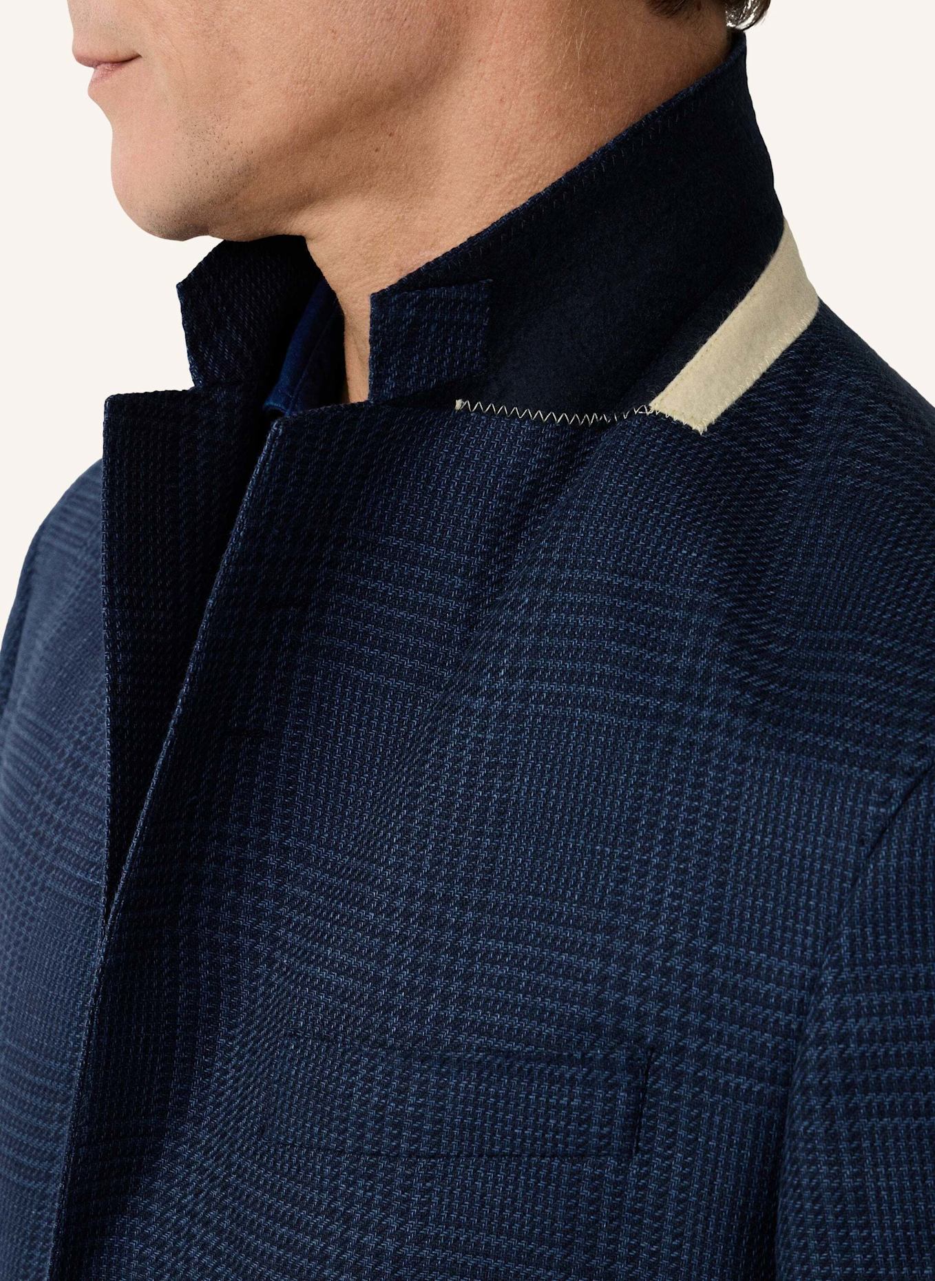 HACKETT LONDON Blazer LINEN WOOL GCHK CC: BLAU