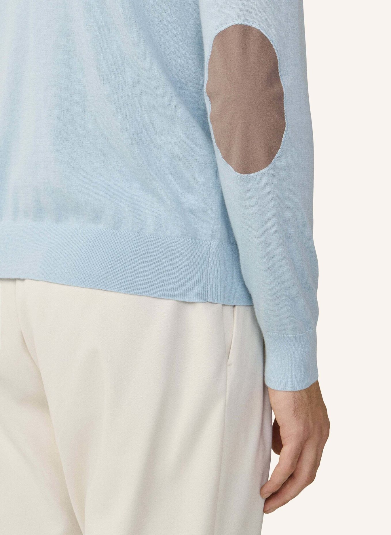HACKETT LONDON Pullover COTTON CASH HZIP: BLAU