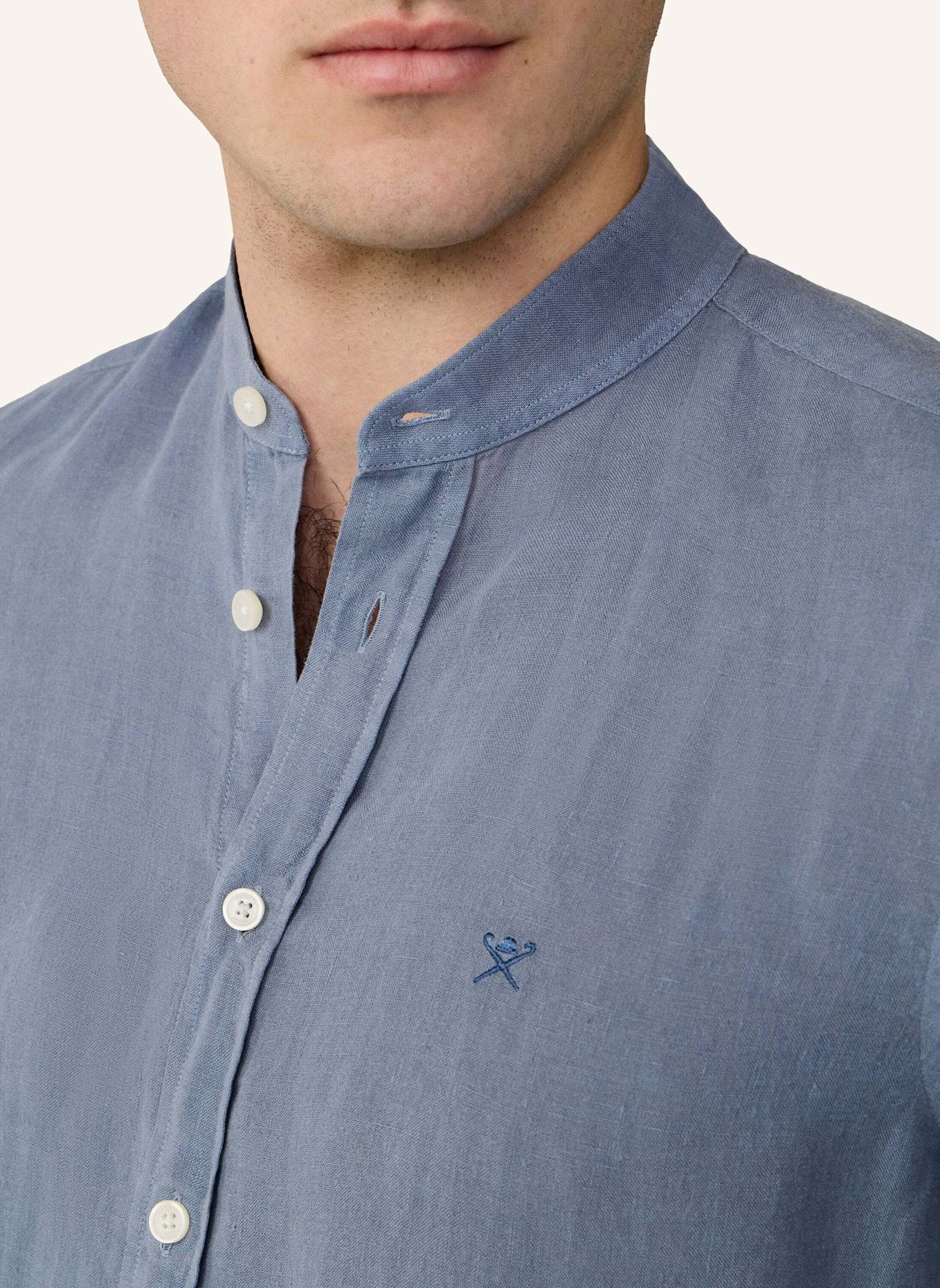 HACKETT LONDON Freizeithemd ESS GMD LINEN PORTER: BLAU