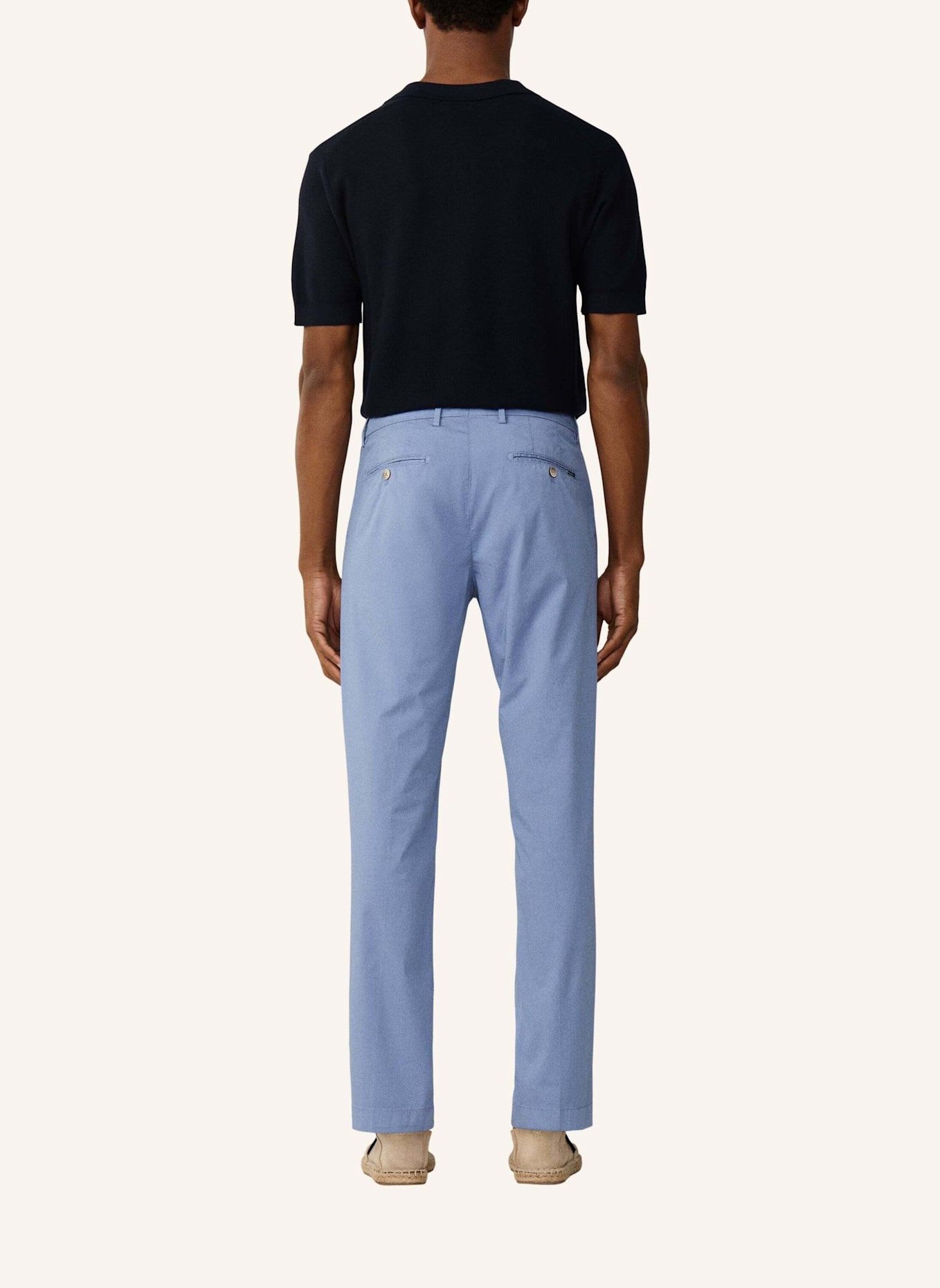 HACKETT LONDON Chino ULTRA LW CHINO: BLAU
