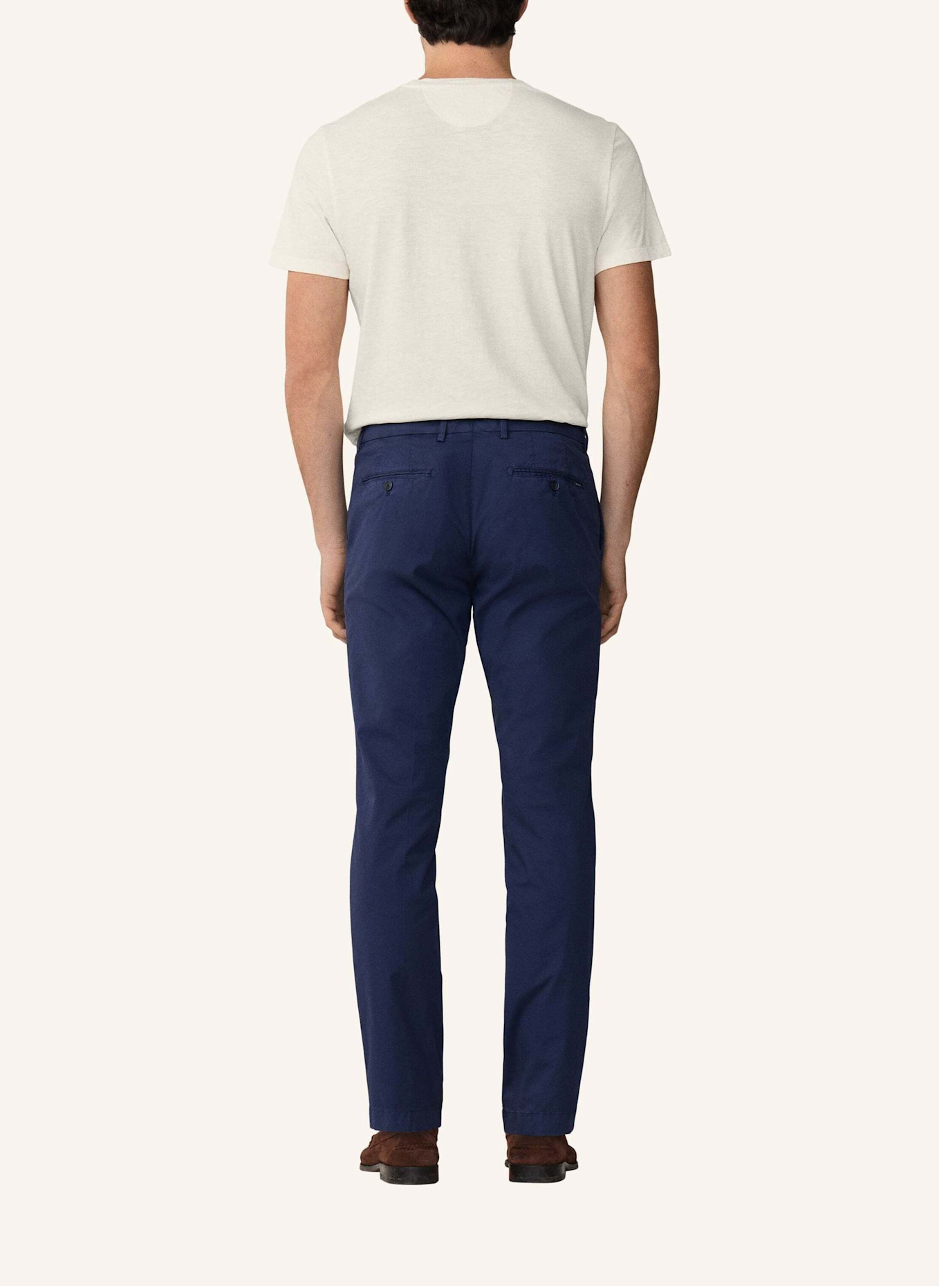 HACKETT LONDON Chino ULTRA LW CHINO: BLAU