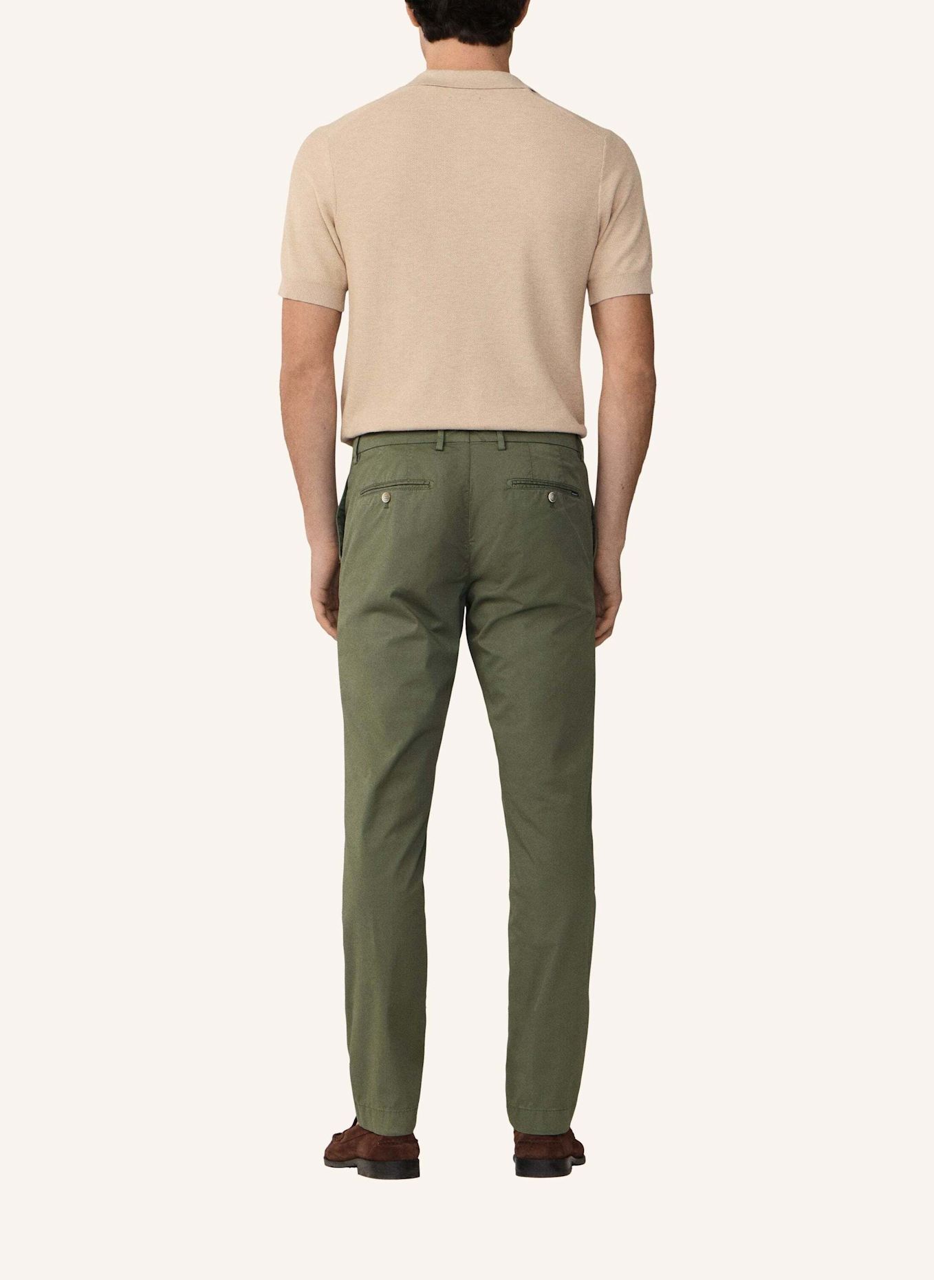 HACKETT LONDON Chino ULTRA LW CHINO: GRÜN