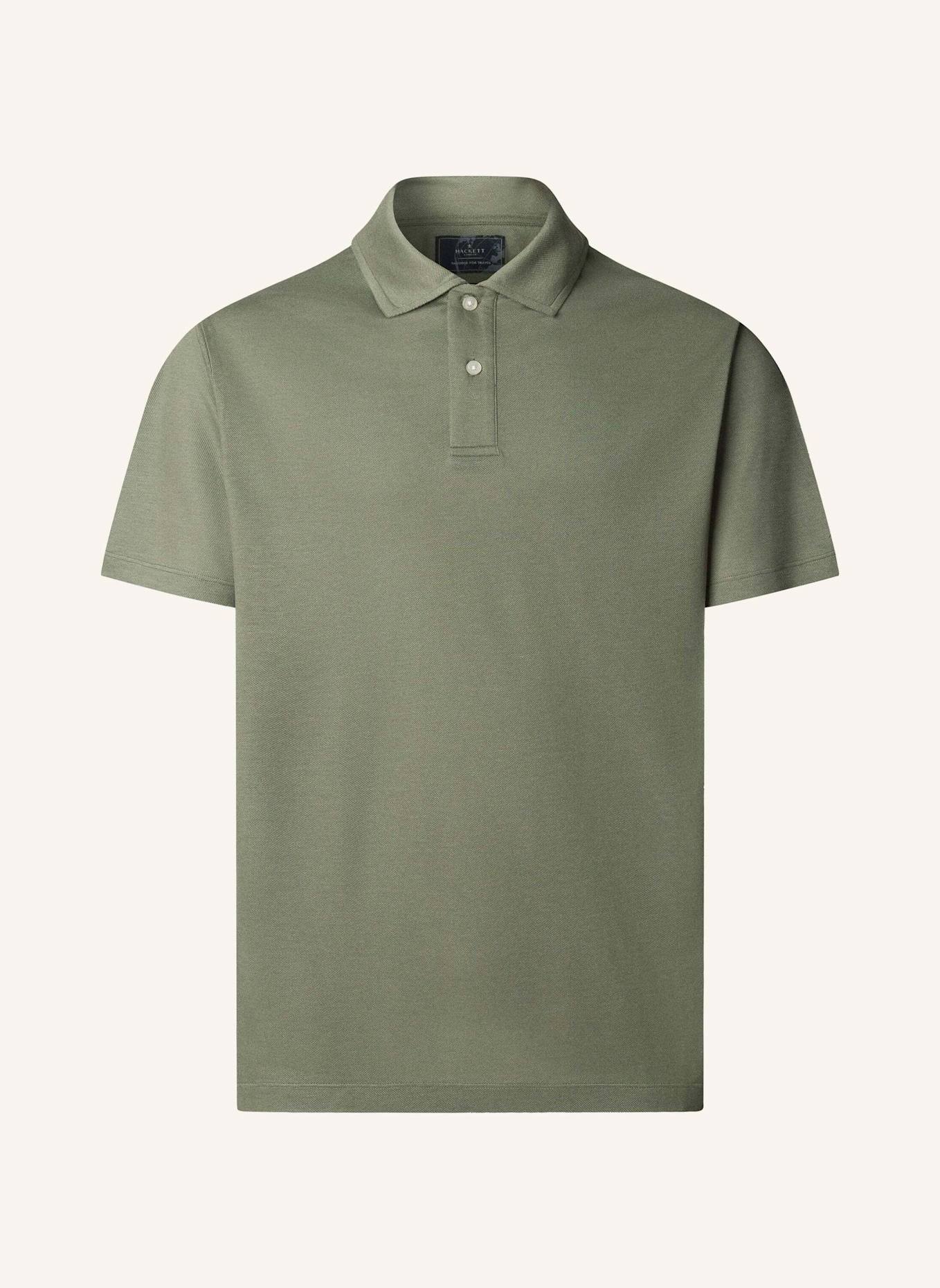 HACKETT LONDON Poloshirt TRAVEL PIQUE POLO: GRÜN