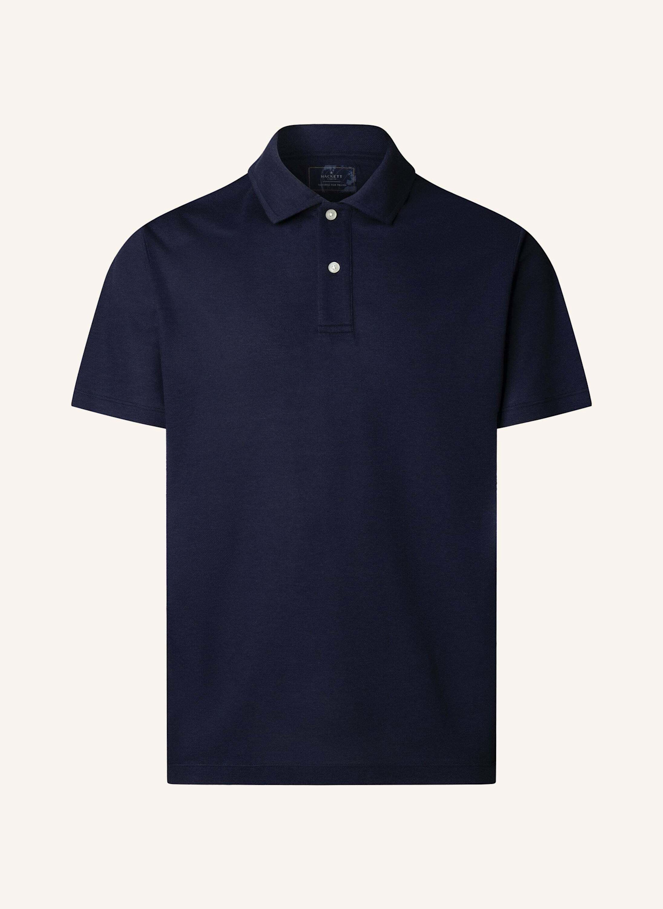 HACKETT LONDON Poloshirt TRAVEL PIQUE POLO: BLAU
