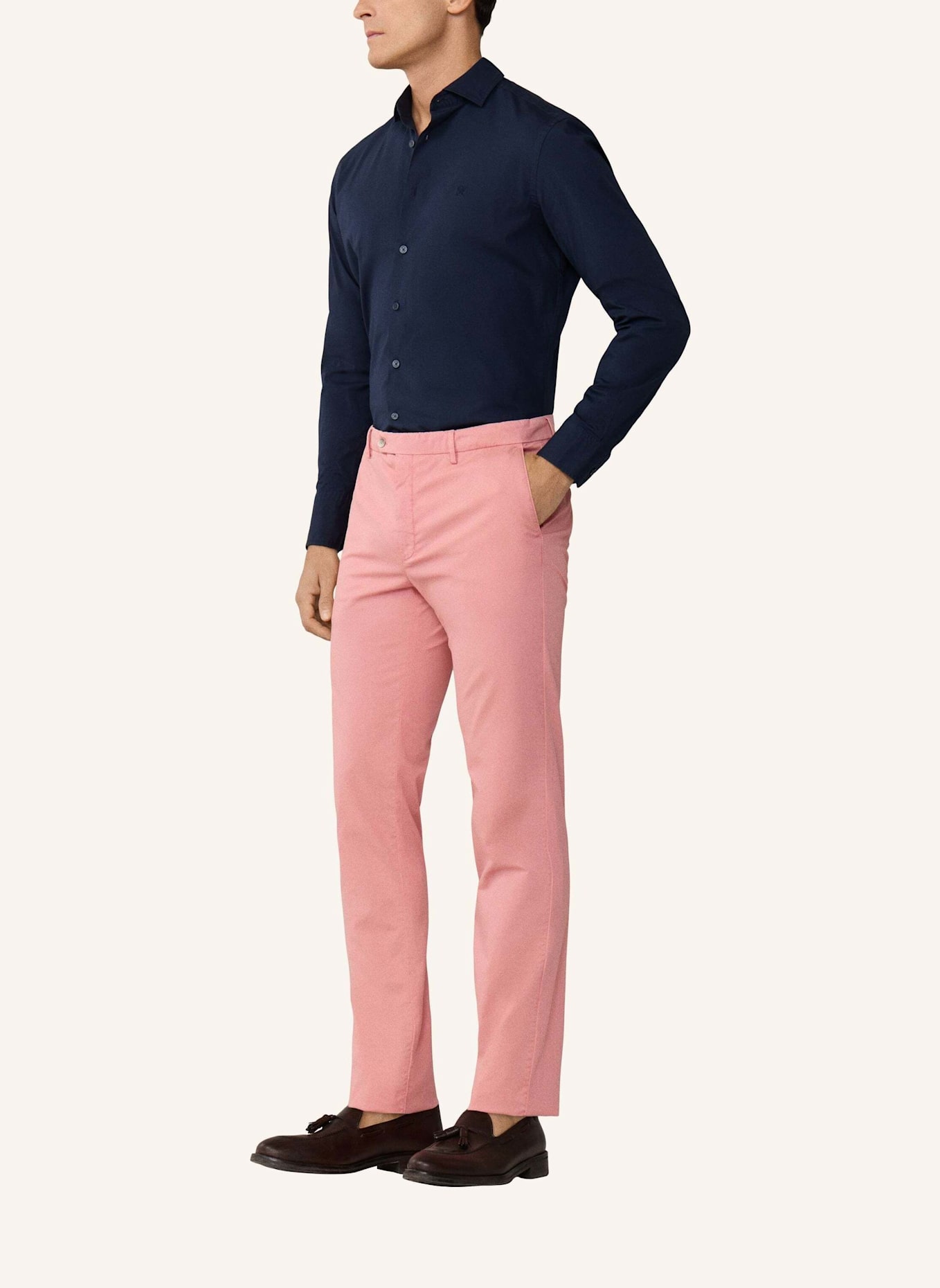 HACKETT LONDON Chino ULTRA LW CHINO: ROT