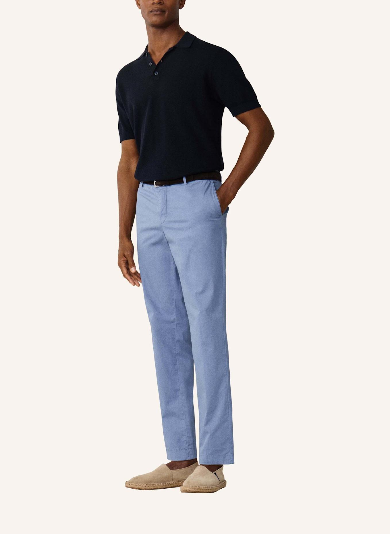 HACKETT LONDON Chino ULTRA LW CHINO: BLAU