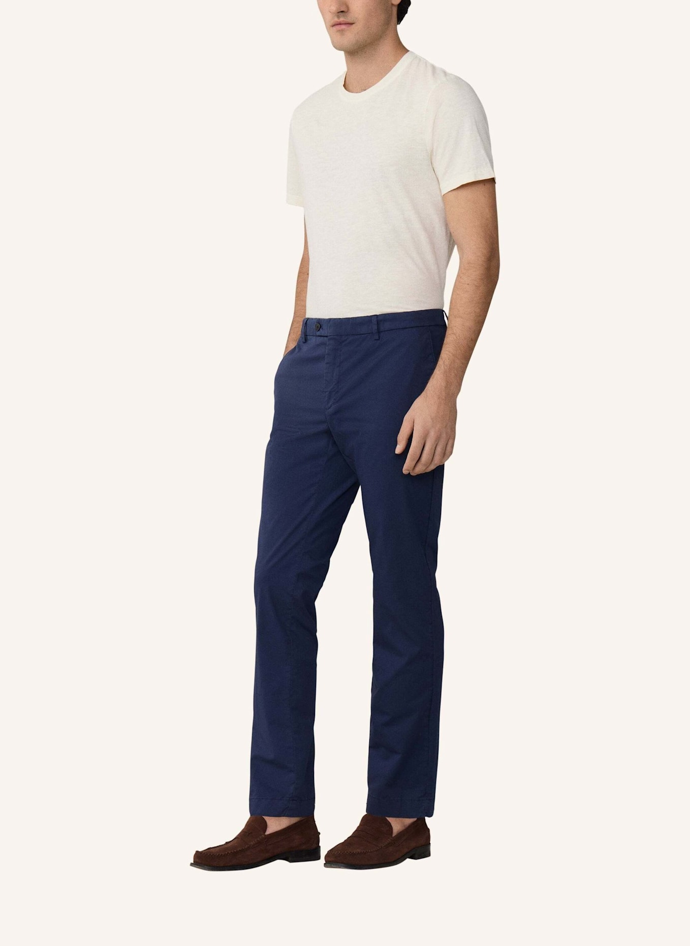 HACKETT LONDON Chino ULTRA LW CHINO: BLAU