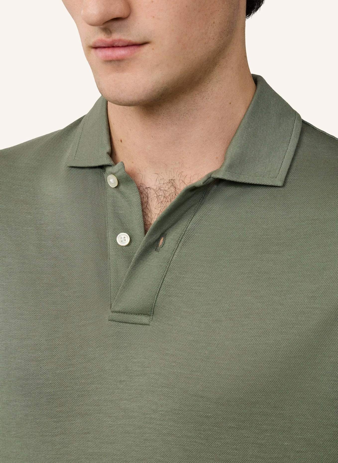 HACKETT LONDON Poloshirt TRAVEL PIQUE POLO: GRÜN