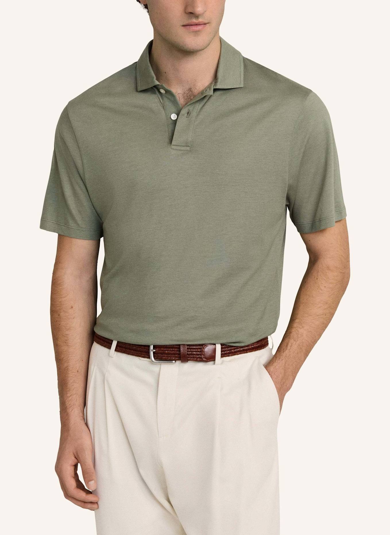HACKETT LONDON Poloshirt TRAVEL PIQUE POLO: GRÜN