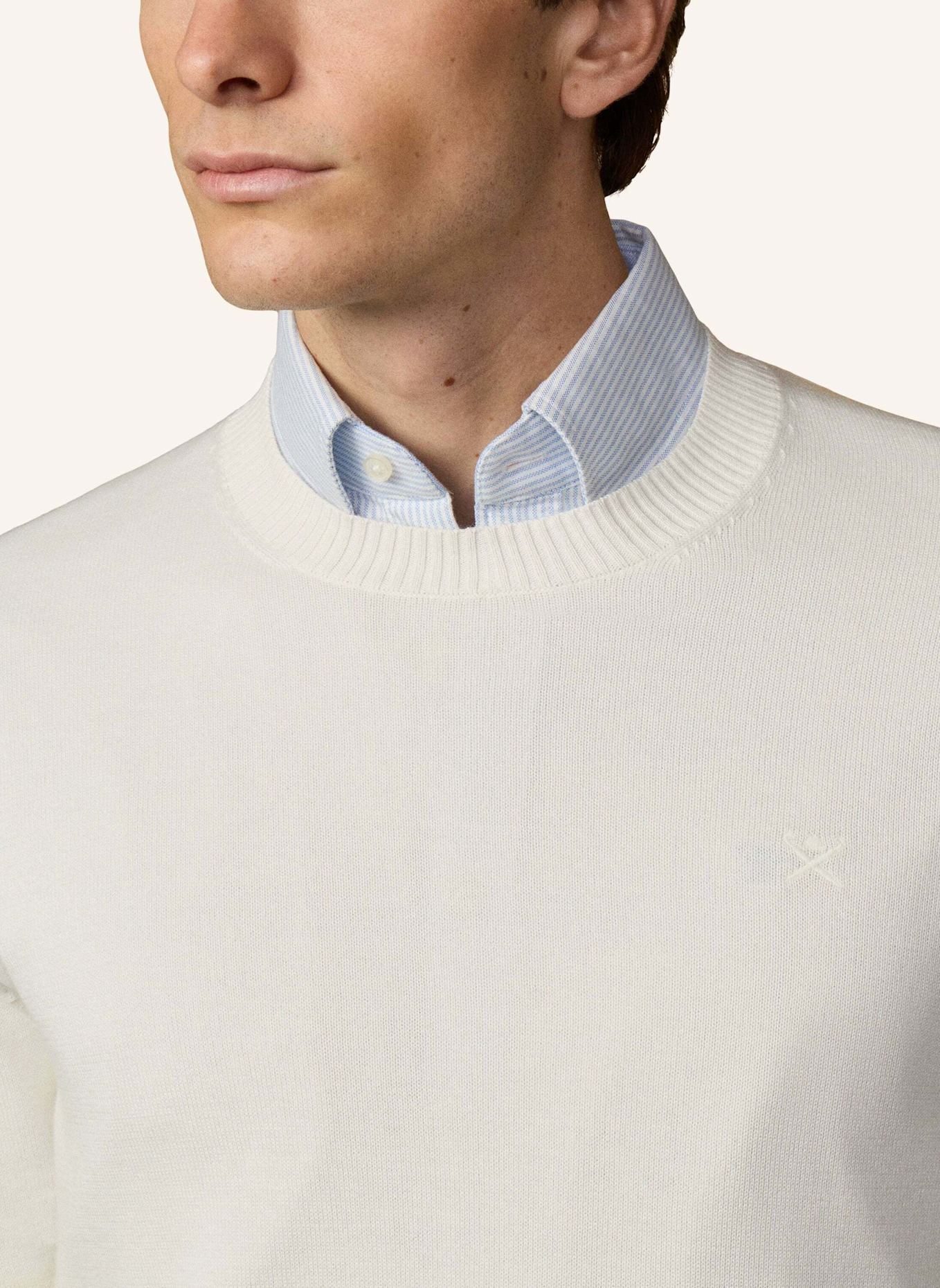 HACKETT LONDON Pullover ESS COTTON CREW: CREME