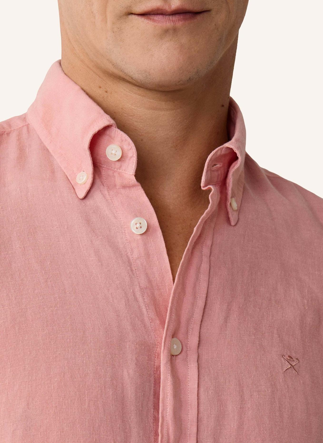 HACKETT LONDON Freizeithemd ESS GMD LINEN BRPT: ROSA