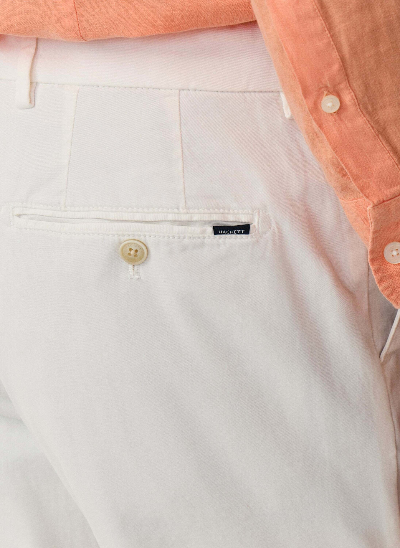 HACKETT LONDON Chino CHINO KENSINGTON: WEISS