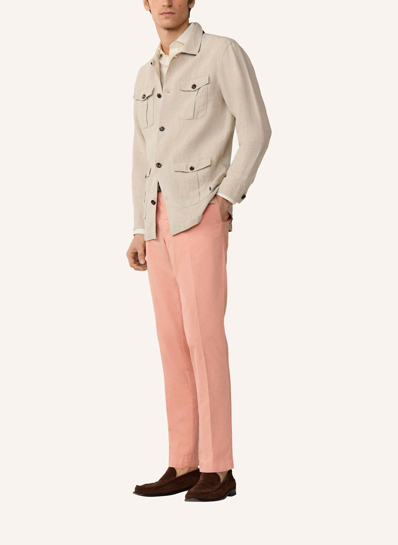 HACKETT LONDON Chino CHINO KENSINGTON: ORANGE