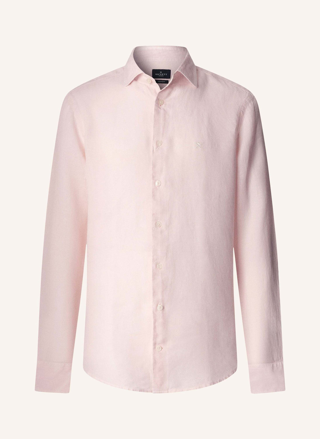 HACKETT LONDON Freizeithemd ESS GMD LINEN KENT: HELLROSA
