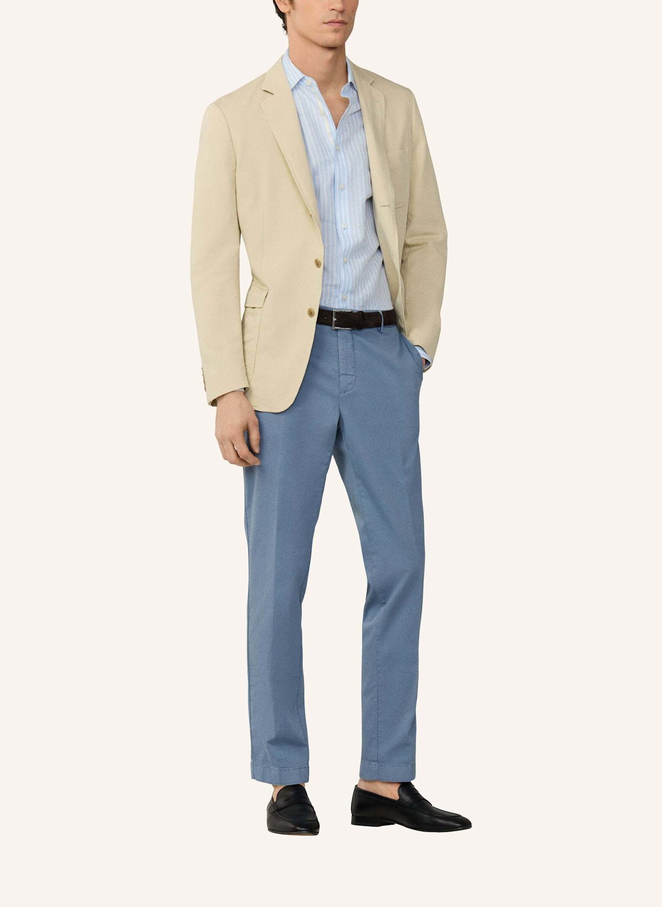 HACKETT LONDON Chino CHINO KENSINGTON: BLAU