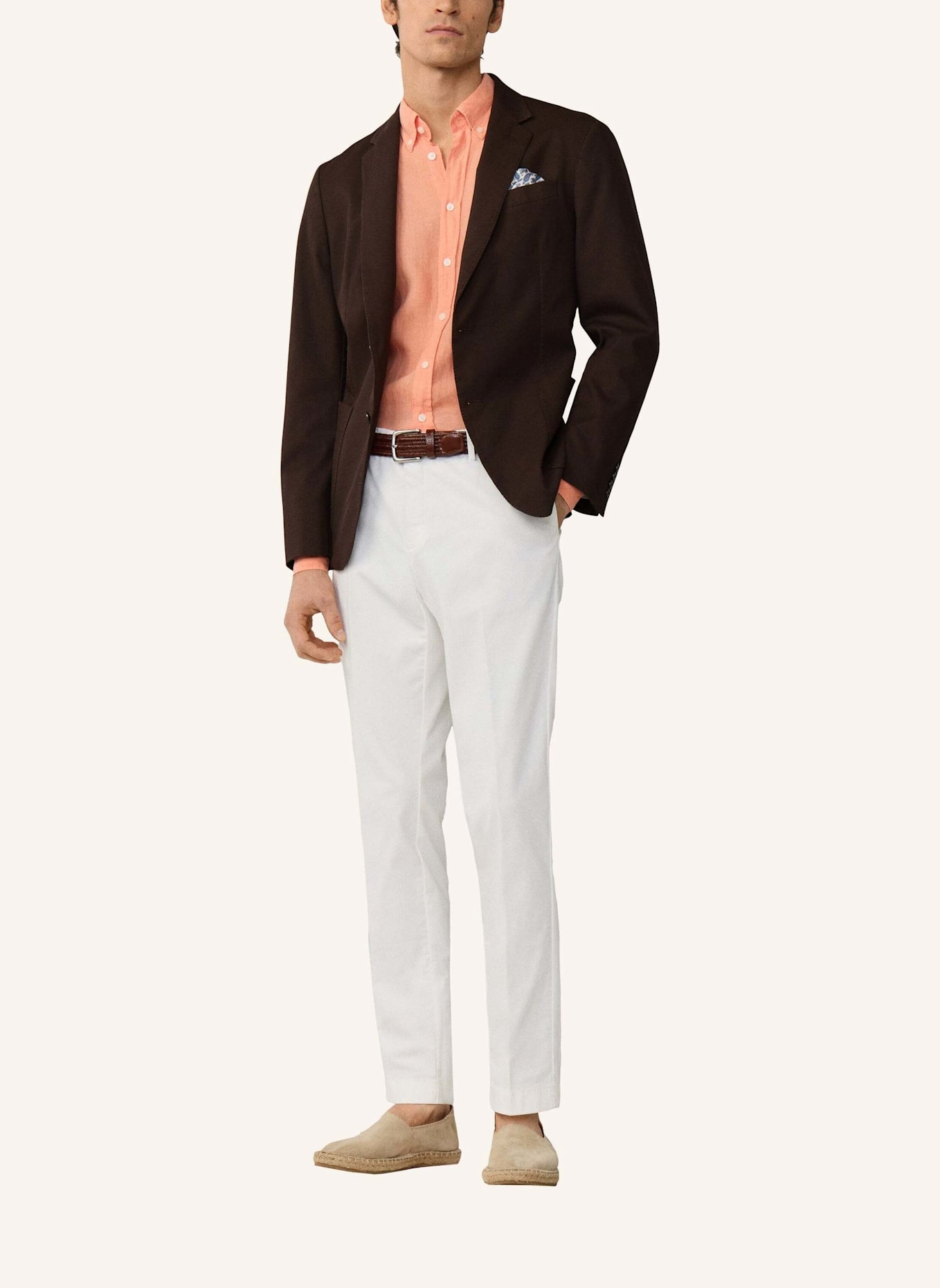 HACKETT LONDON Chino CHINO KENSINGTON: WEISS