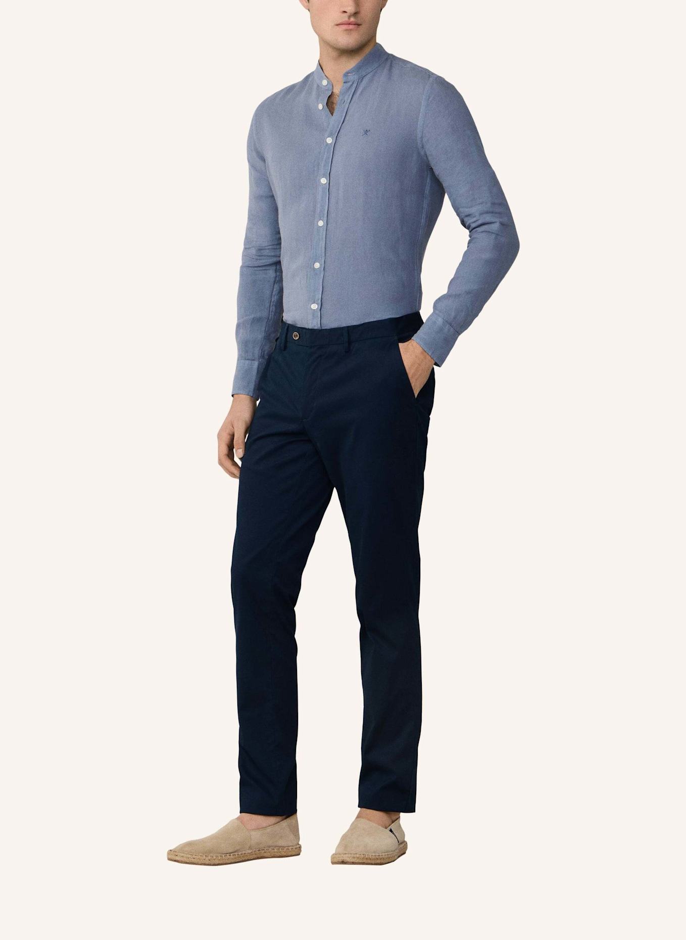 HACKETT LONDON Chino TEXTURE CHINO: BLAU