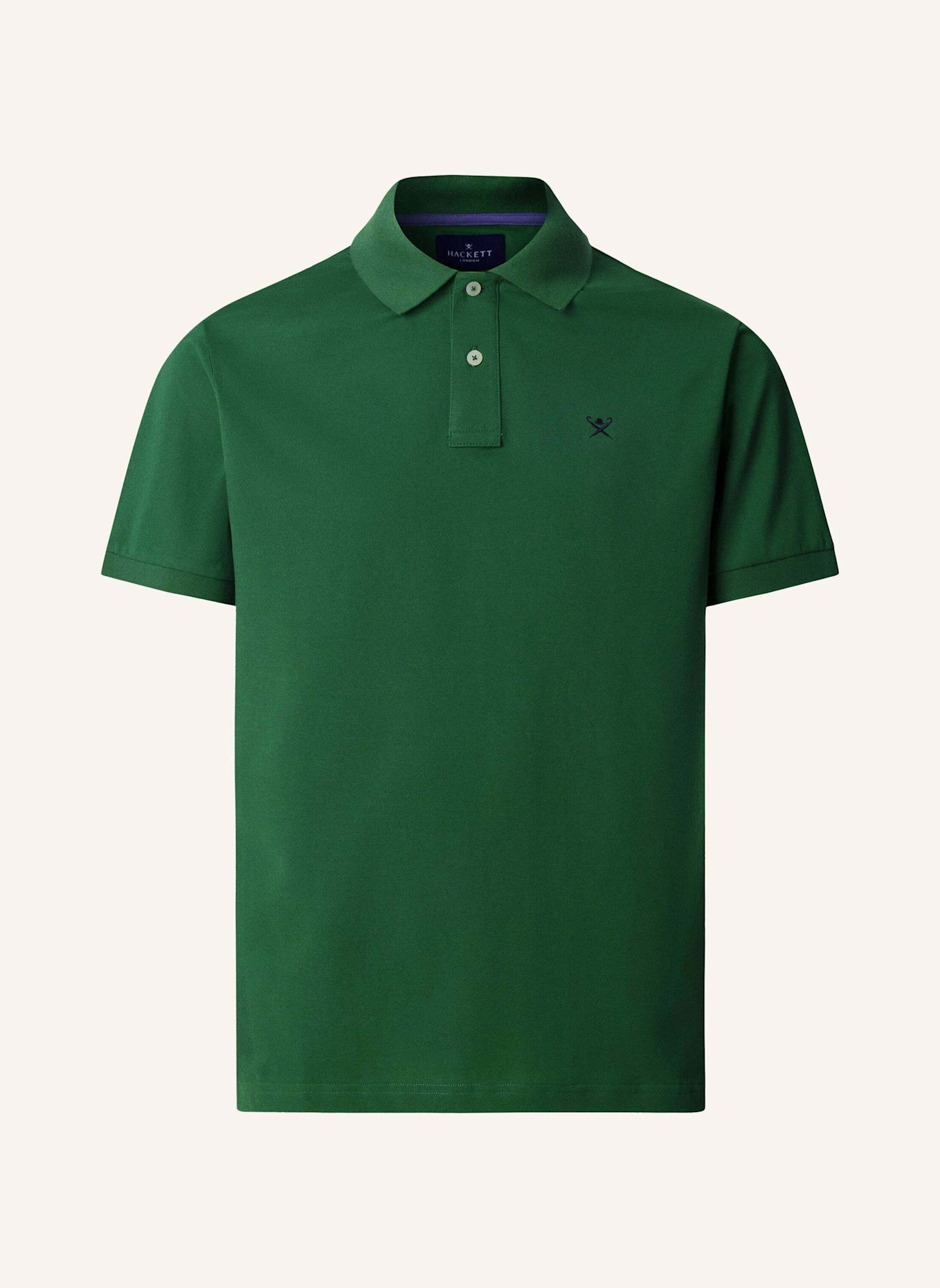 HACKETT LONDON Poloshirt SLIM FIT LOGO: GRÜN