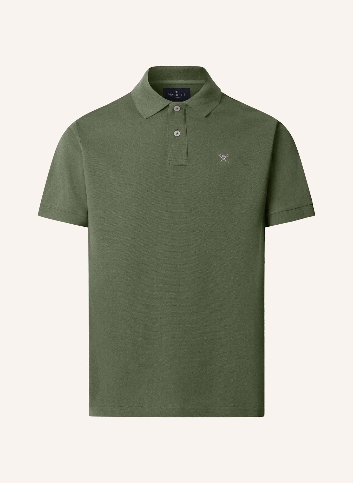 HACKETT LONDON Poloshirt SLIM FIT LOGO: GRÜN