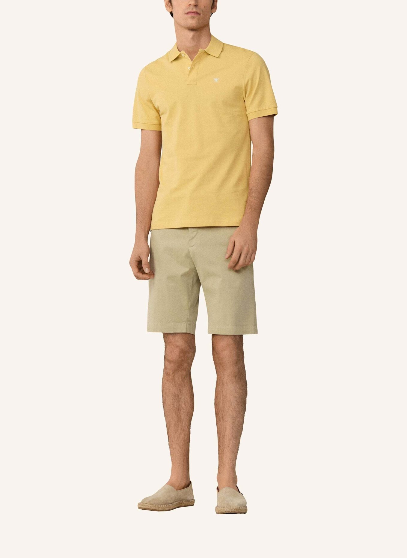 HACKETT LONDON Poloshirt SLIM FIT LOGO: GOLD