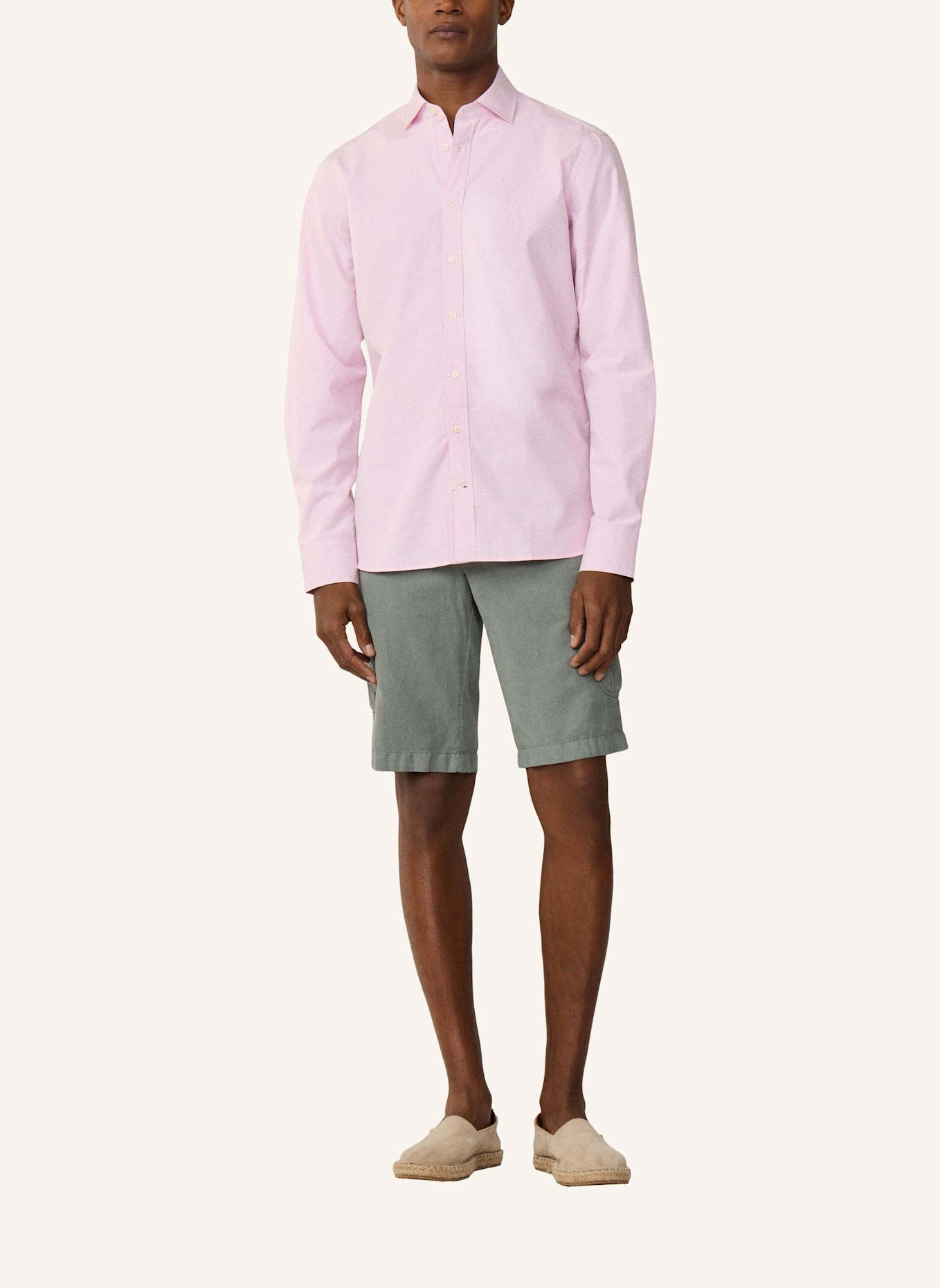 HACKETT LONDON Freizeithemd CITY GINGHAM SHIRT: ROSA