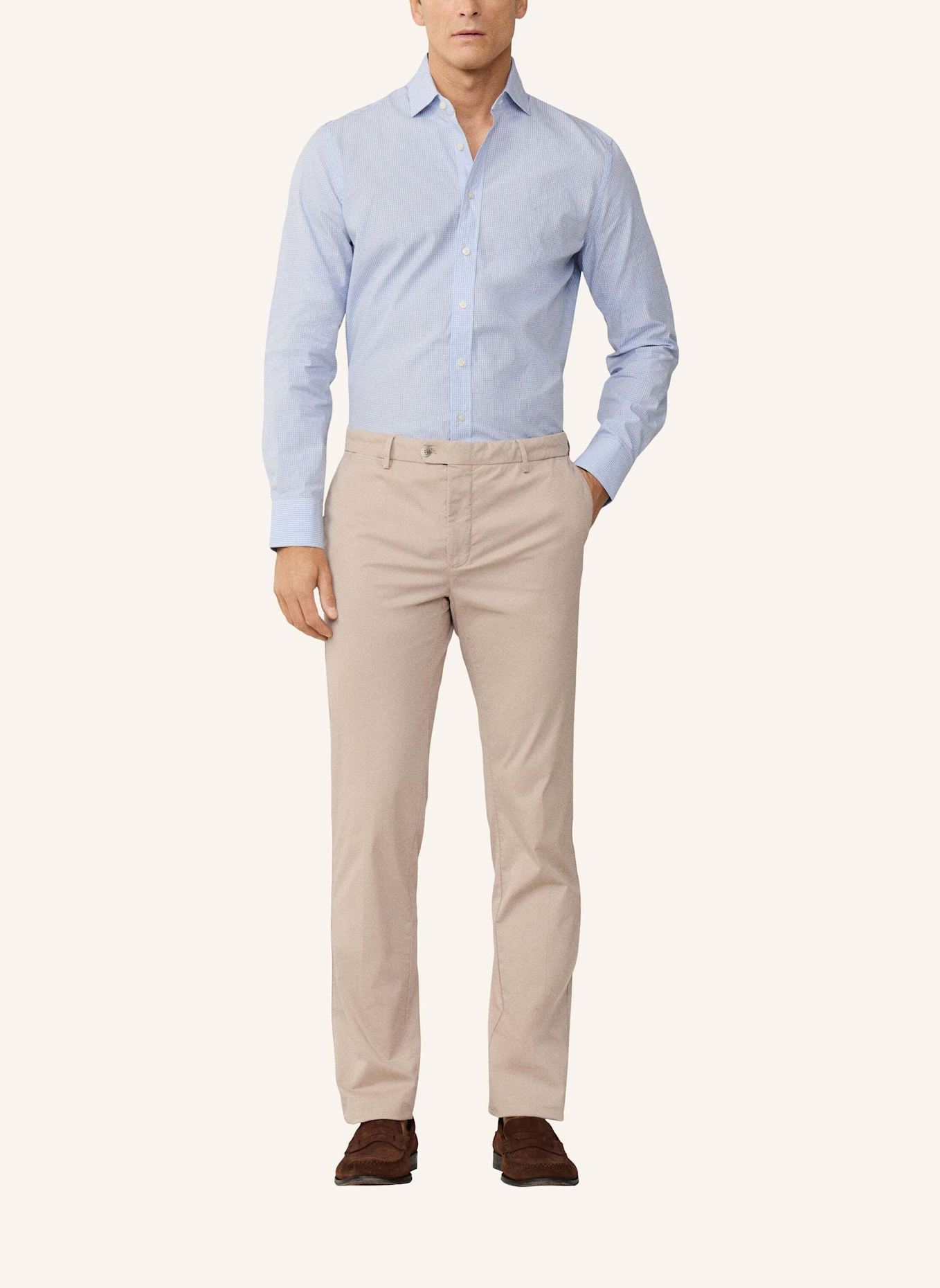 HACKETT LONDON Freizeithemd CITY GINGHAM SHIRT: HELLBLAU