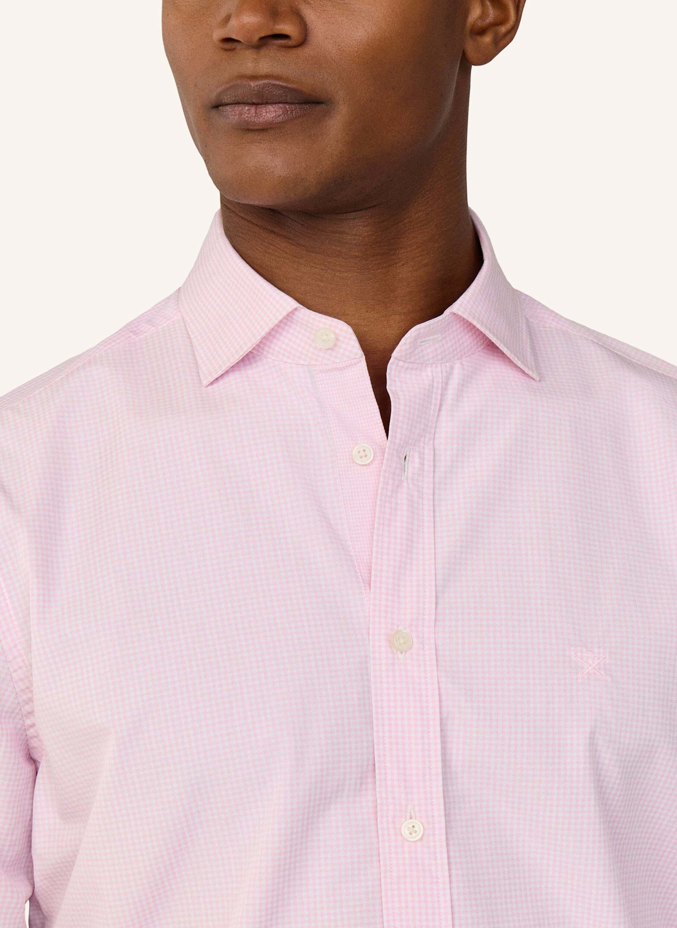 HACKETT LONDON Freizeithemd CITY GINGHAM SHIRT: ROSA