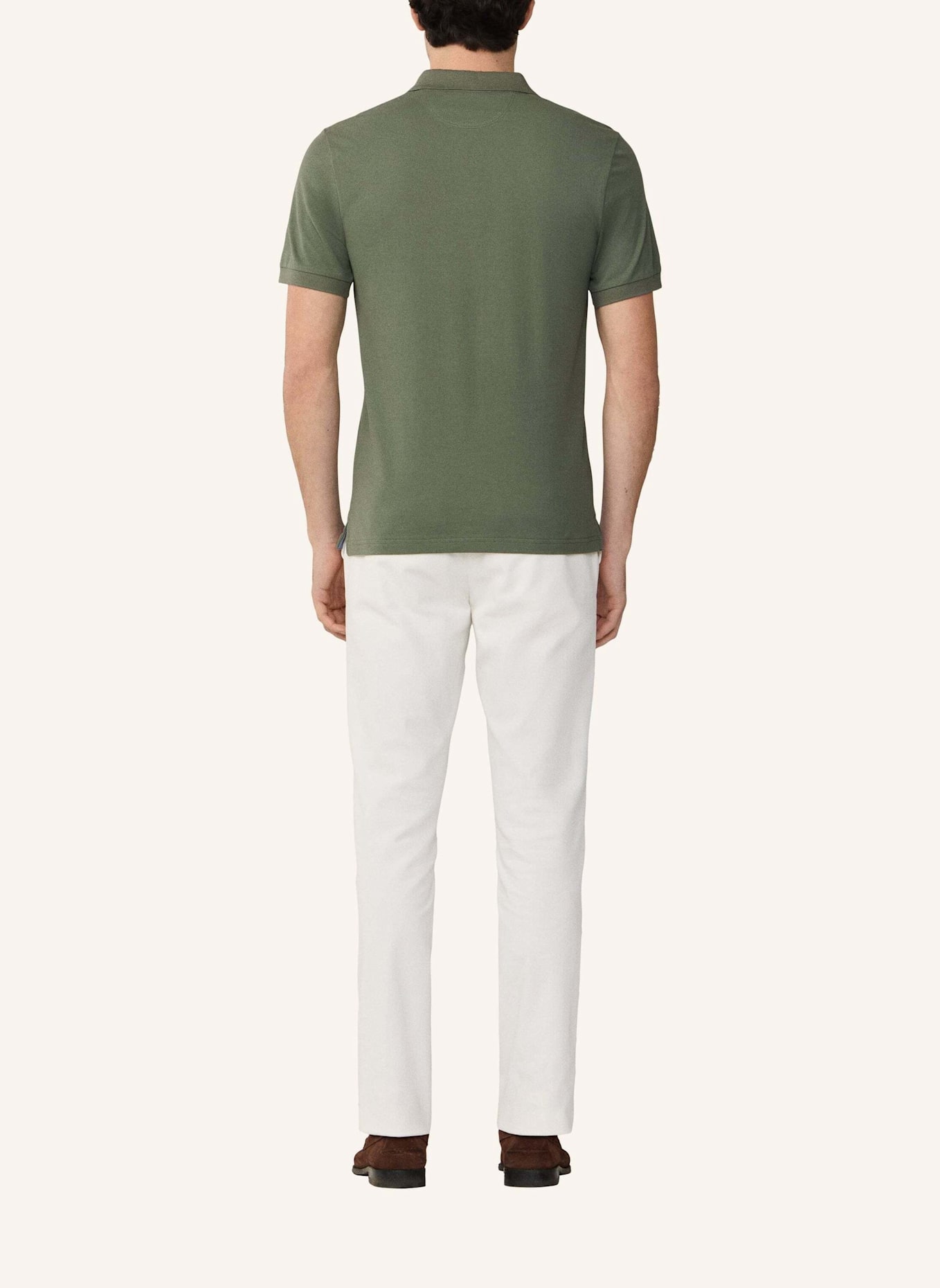 HACKETT LONDON Poloshirt SLIM FIT LOGO: GRÜN