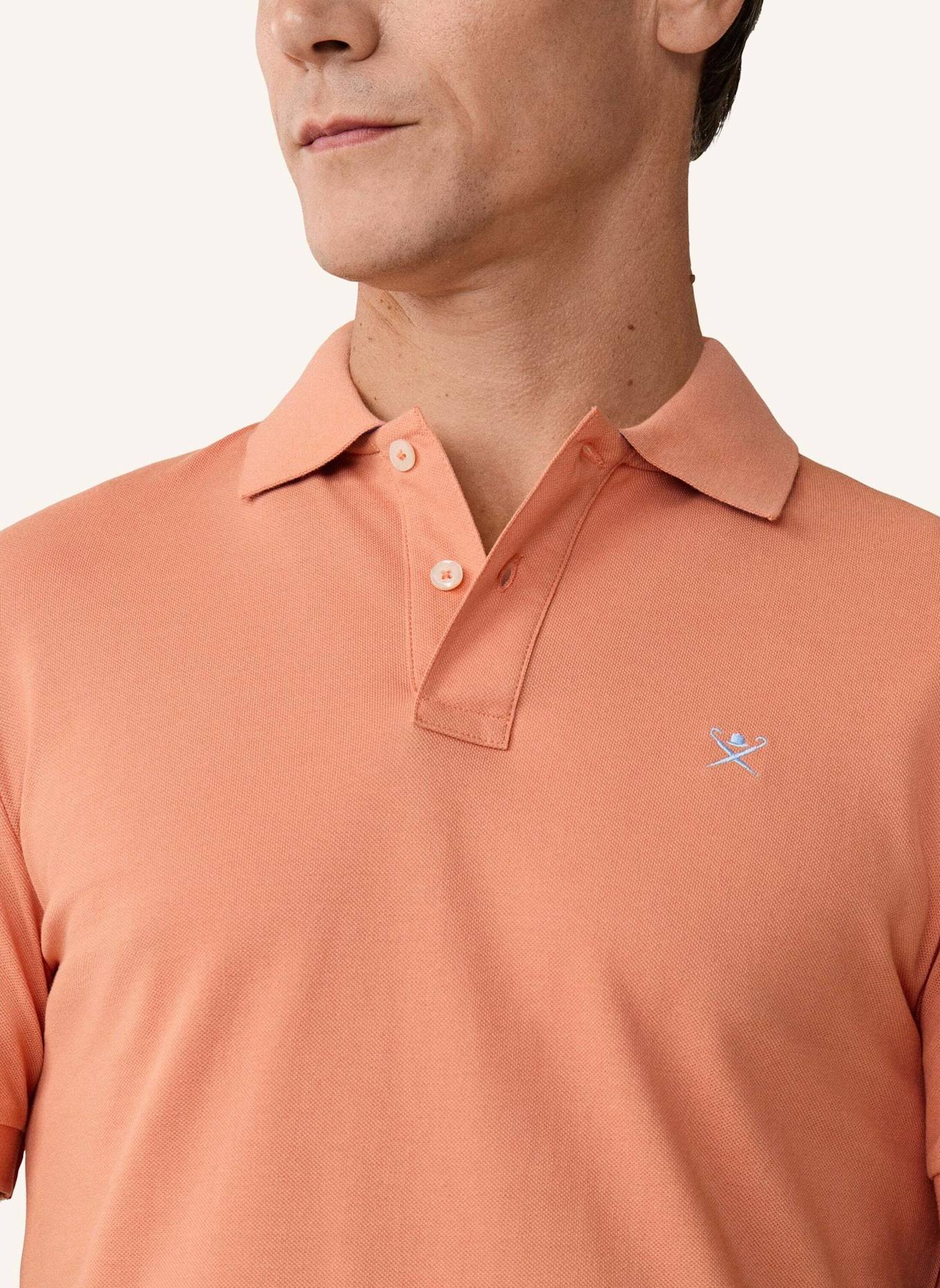 HACKETT LONDON Poloshirt SLIM FIT LOGO: ORANGE