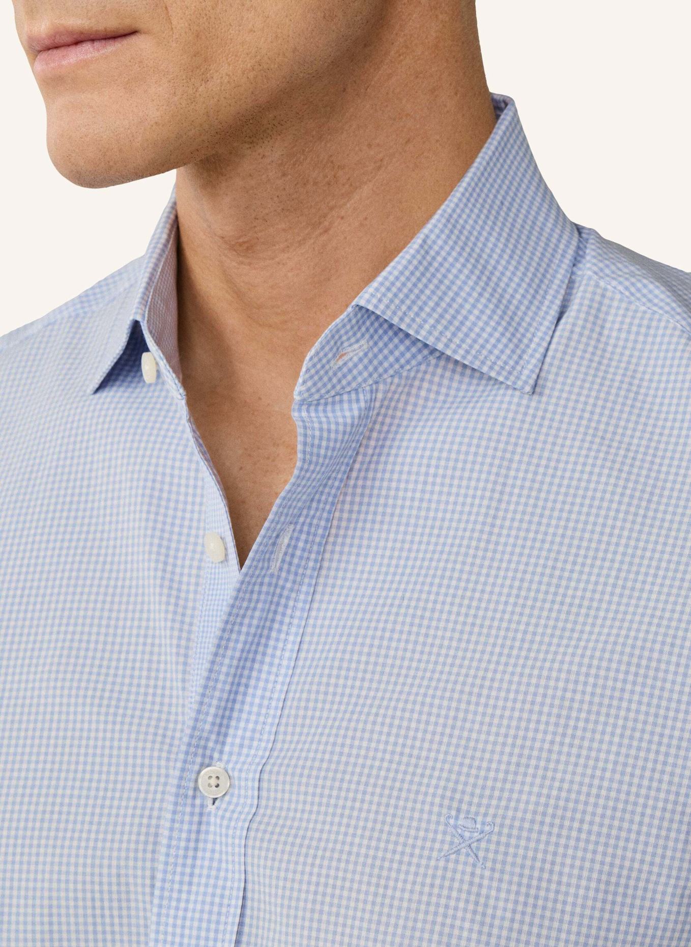 HACKETT LONDON Freizeithemd CITY GINGHAM SHIRT: HELLBLAU