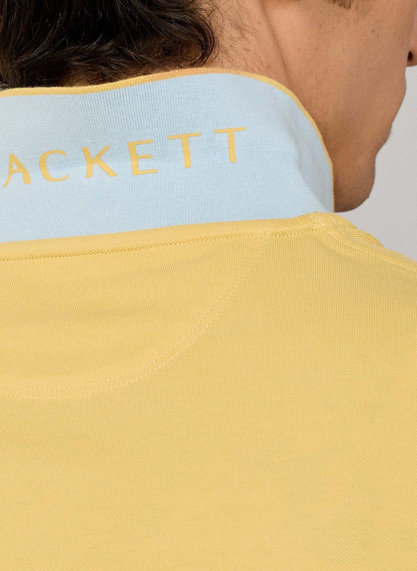 HACKETT LONDON Poloshirt SLIM FIT LOGO: GOLD